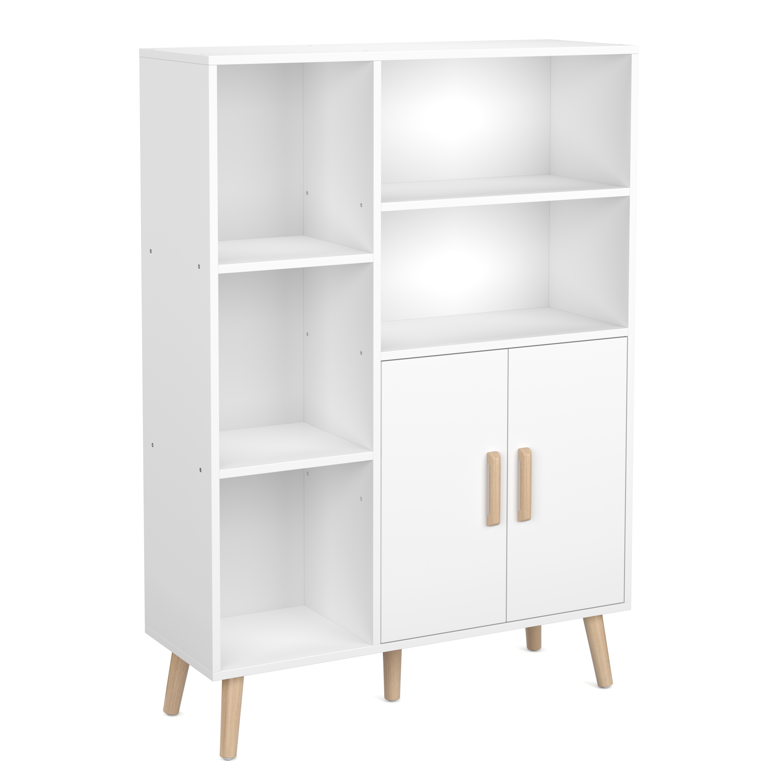 Kommode NORDIC 85 x 30 x 120 cm weiss