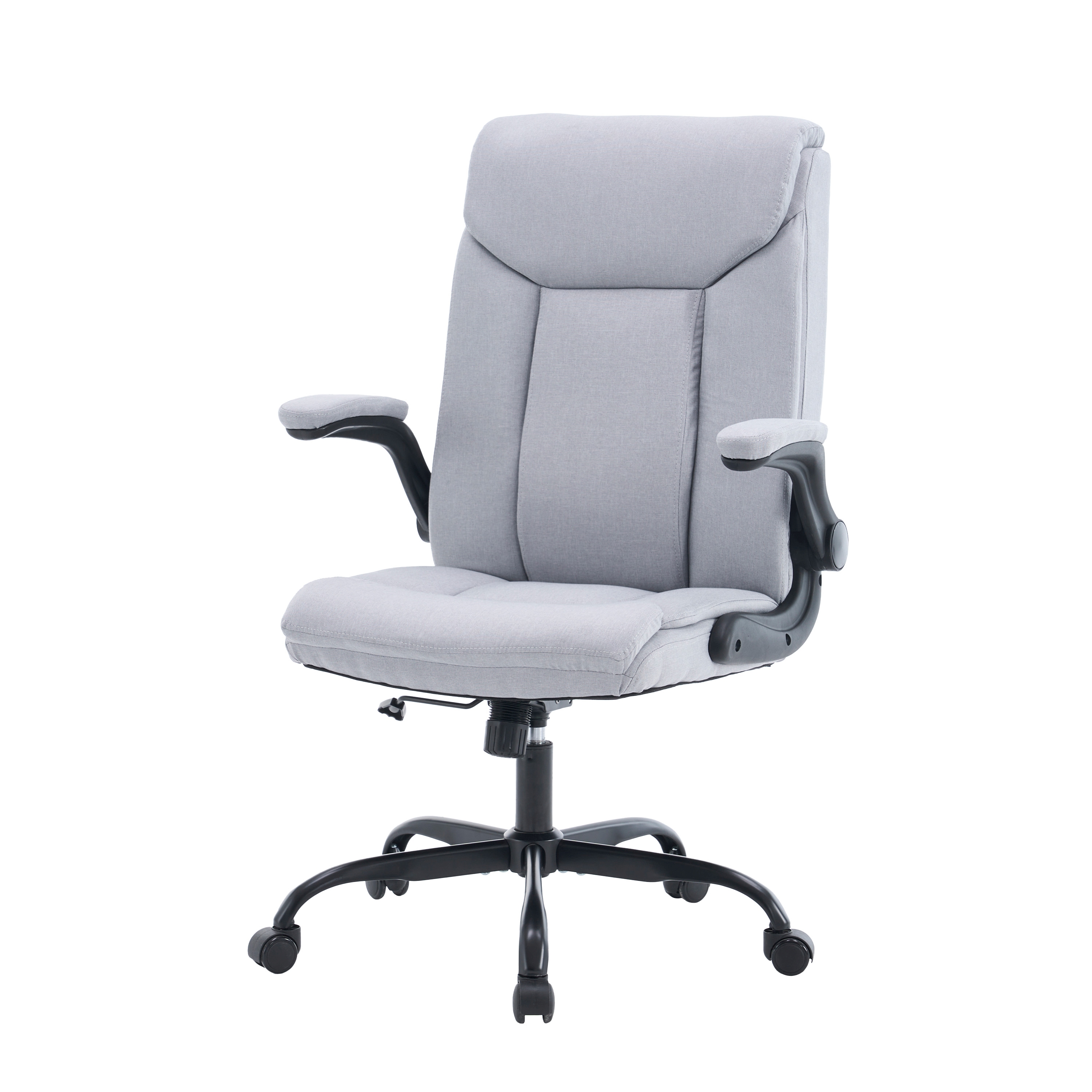 Bürostuhl Leinen OPTIMUS grau | Online Shop Gonser - Sicher & Günstig ...