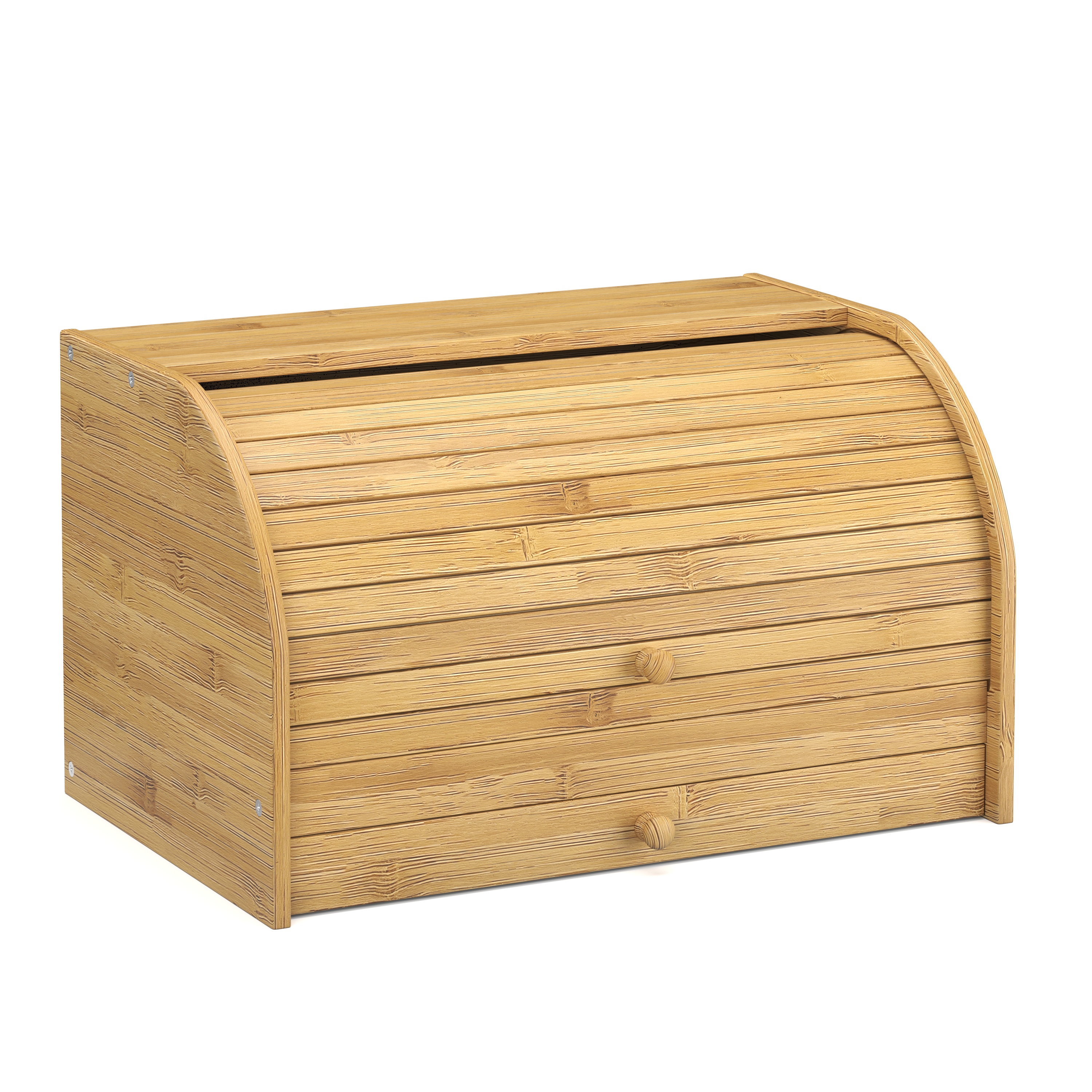 Brotkasten Bambus mit Schublade 41 x 27 x 25 cm