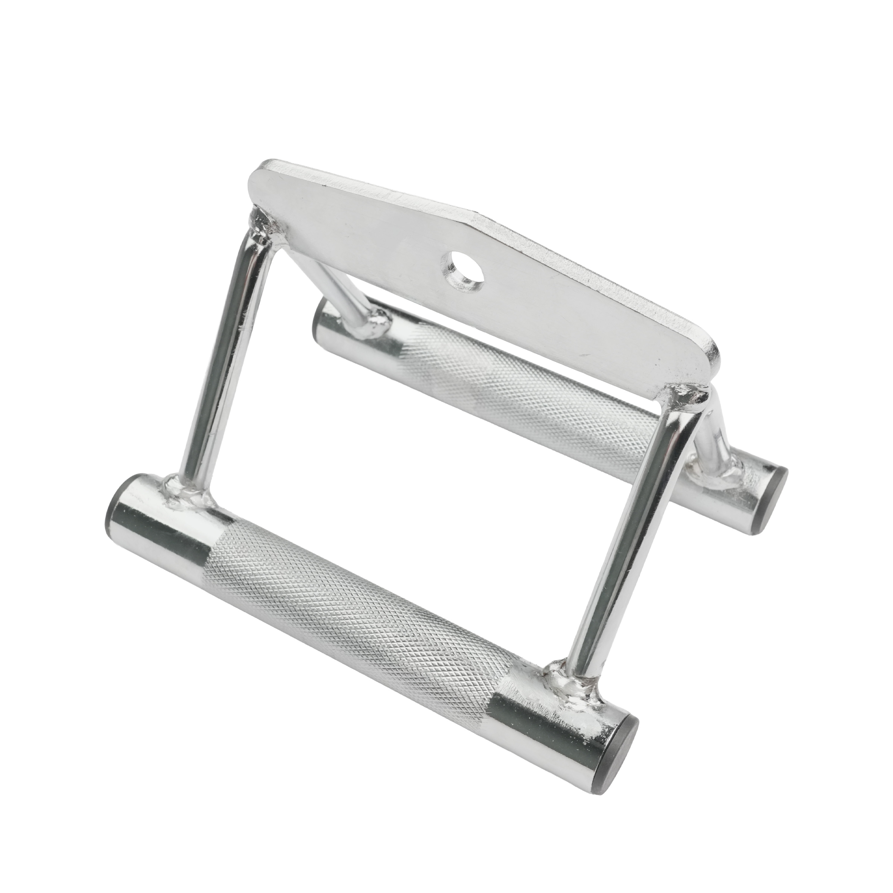 Rudergriff Stahl 18 cm silber