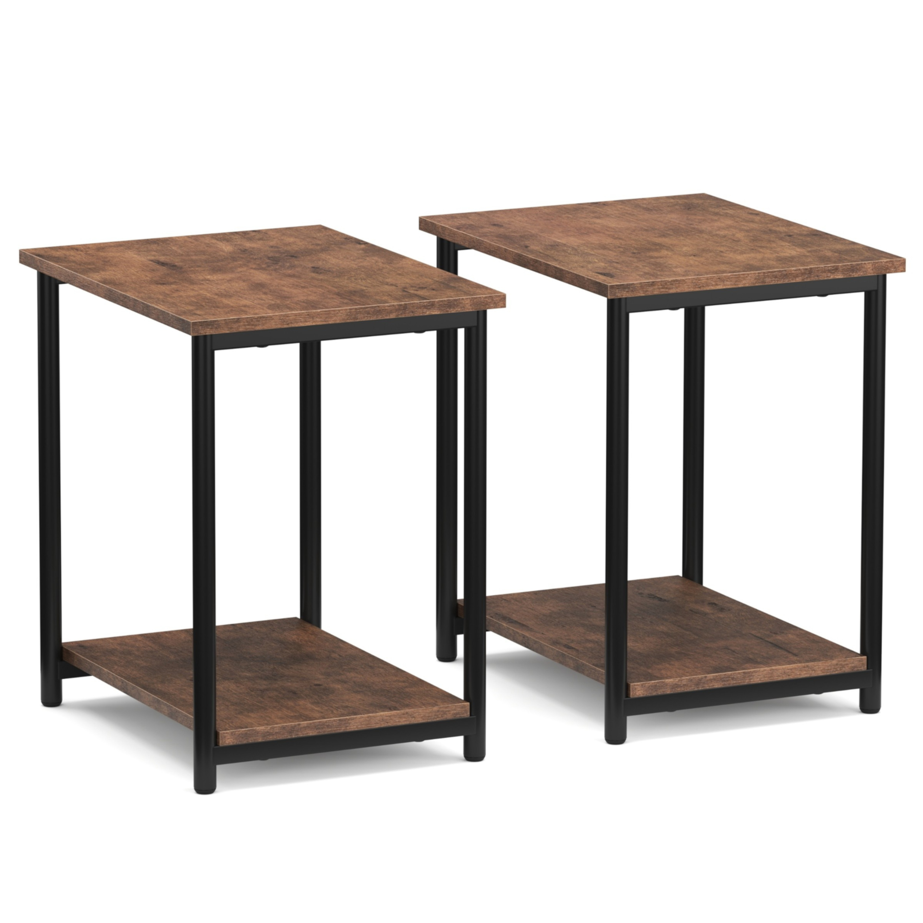 Nachttisch Vintage BONITA 39 x 50 cm 2er Set