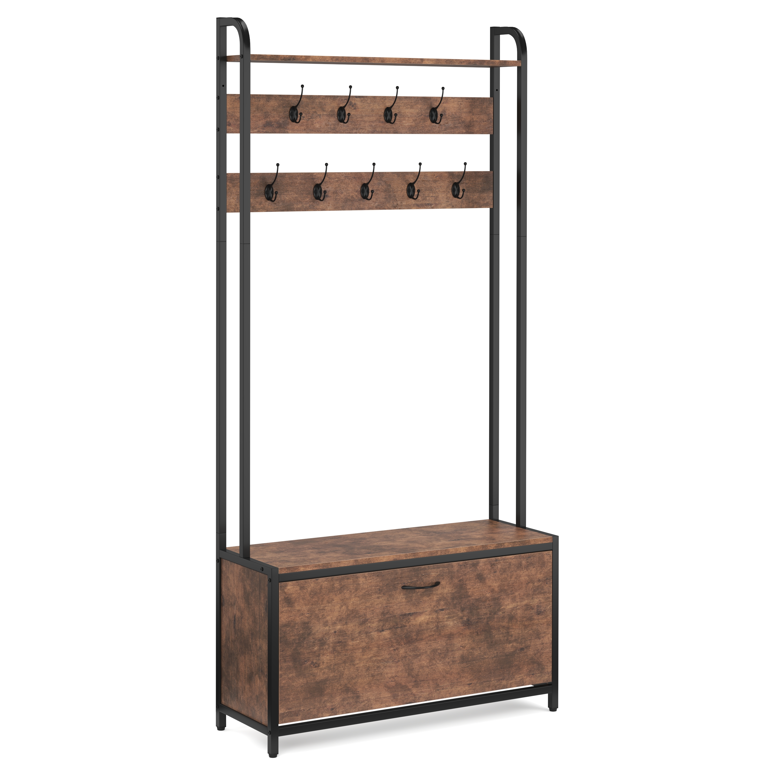 Garderobe Schuhschrank Vintage BONITA 120 x 180 cm