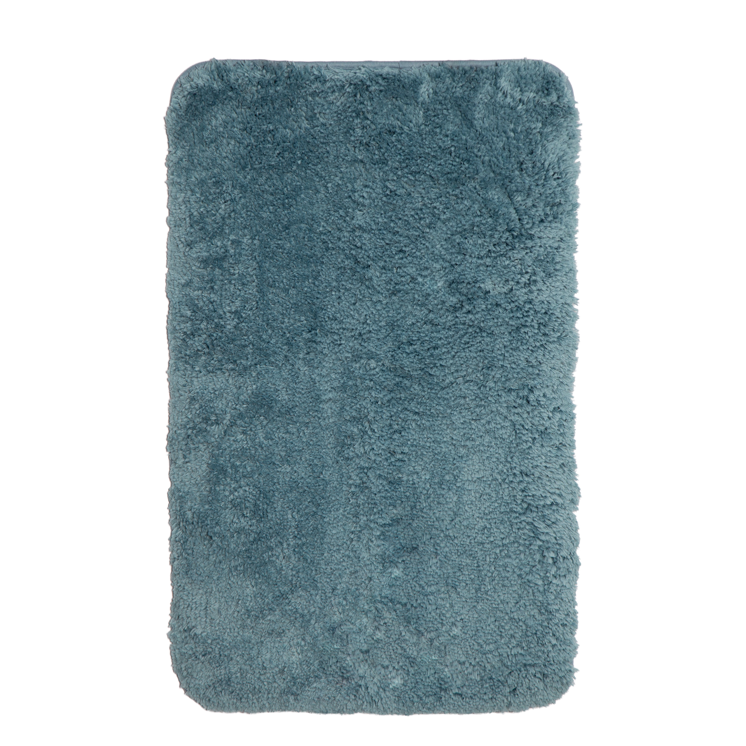 Image of Badteppich Hochflor MERLE 50 x 80 cm petrol