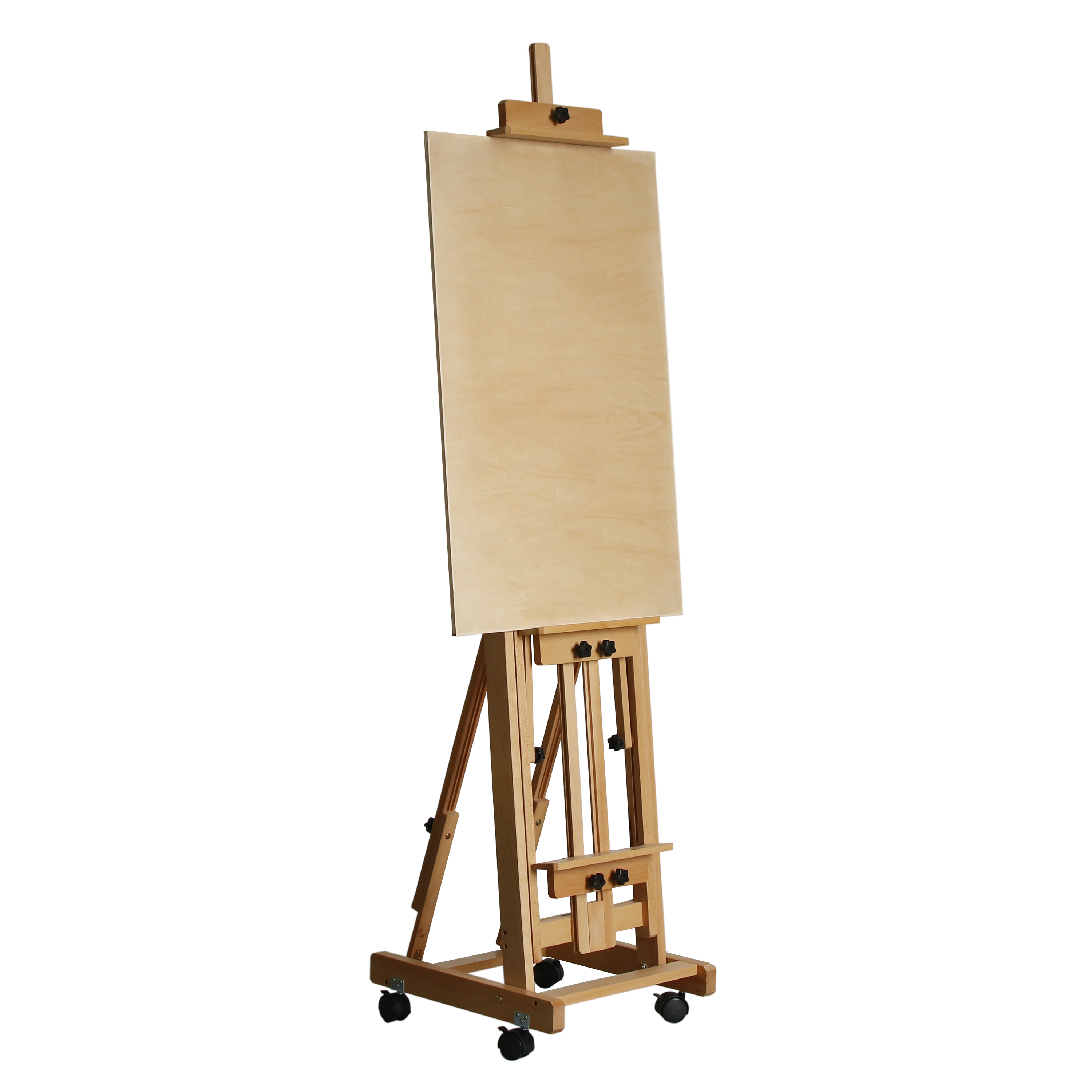 Image of Staffelei Holz 135 - 240 cm waagerecht und senkrecht