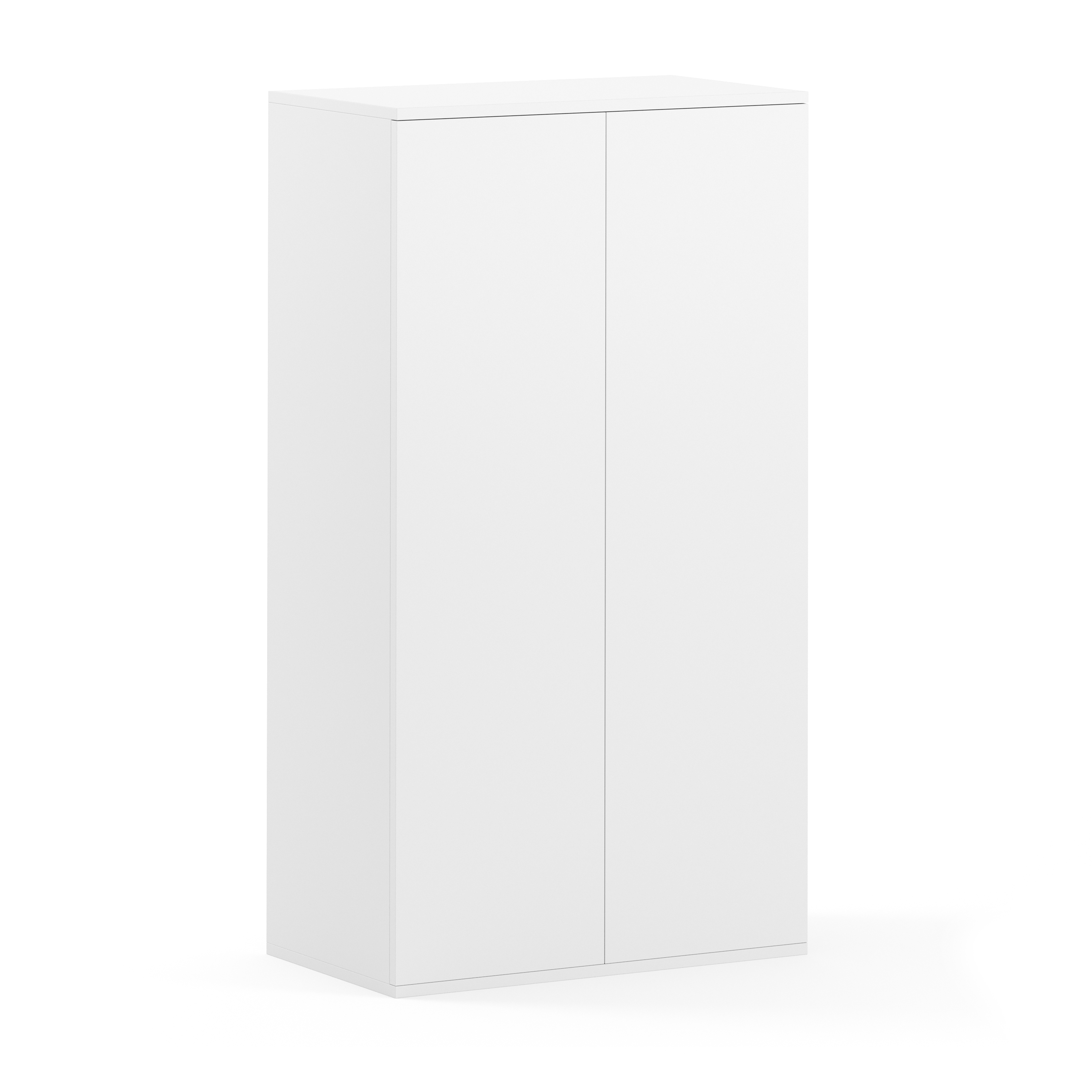 Aktenschrank mit 3 Böden RAKEL 60 x 110 cm weiss