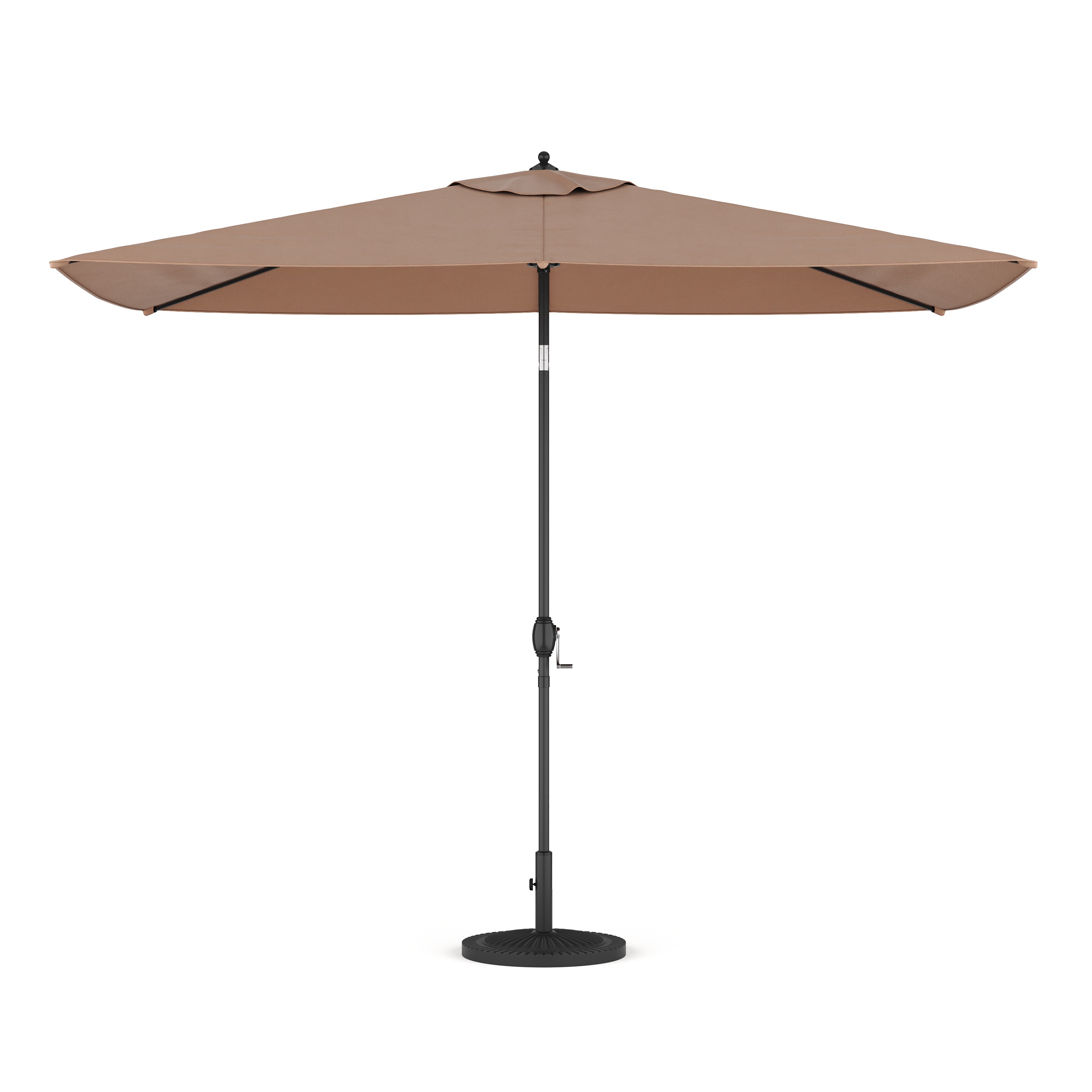 Sonnenschirm AZUN 275 x 180 cm braun