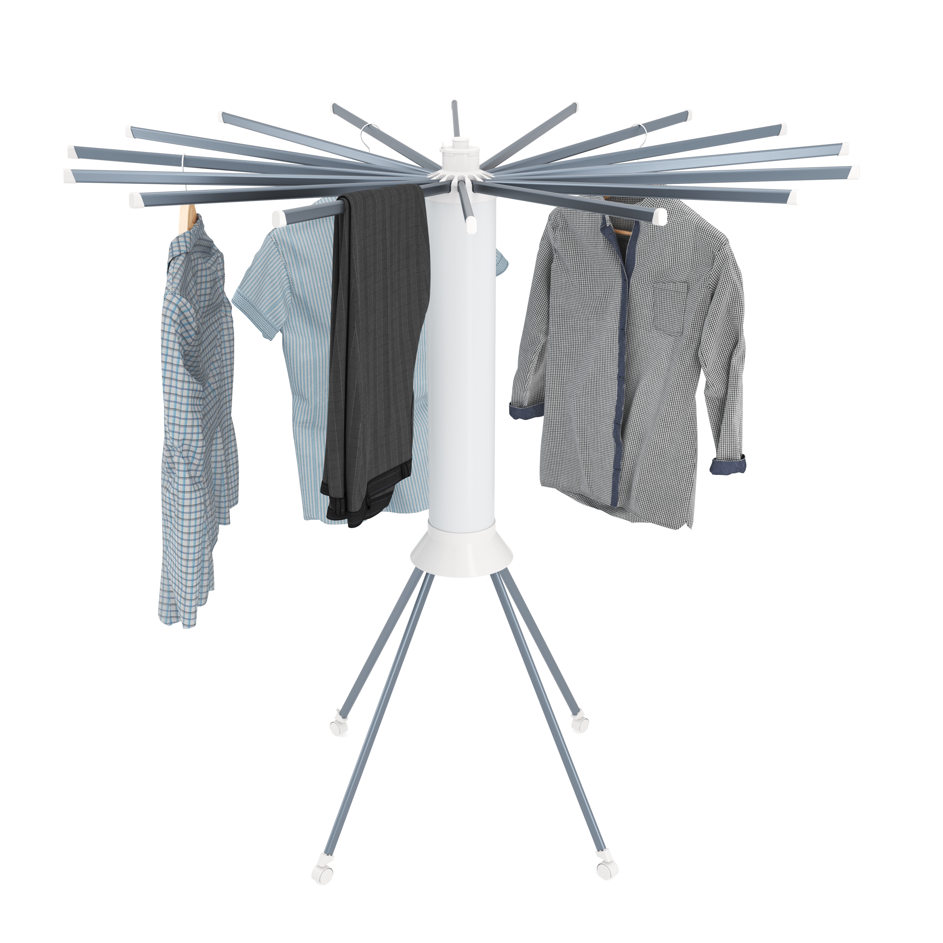 Wäscheständer klappbar mit Rollen