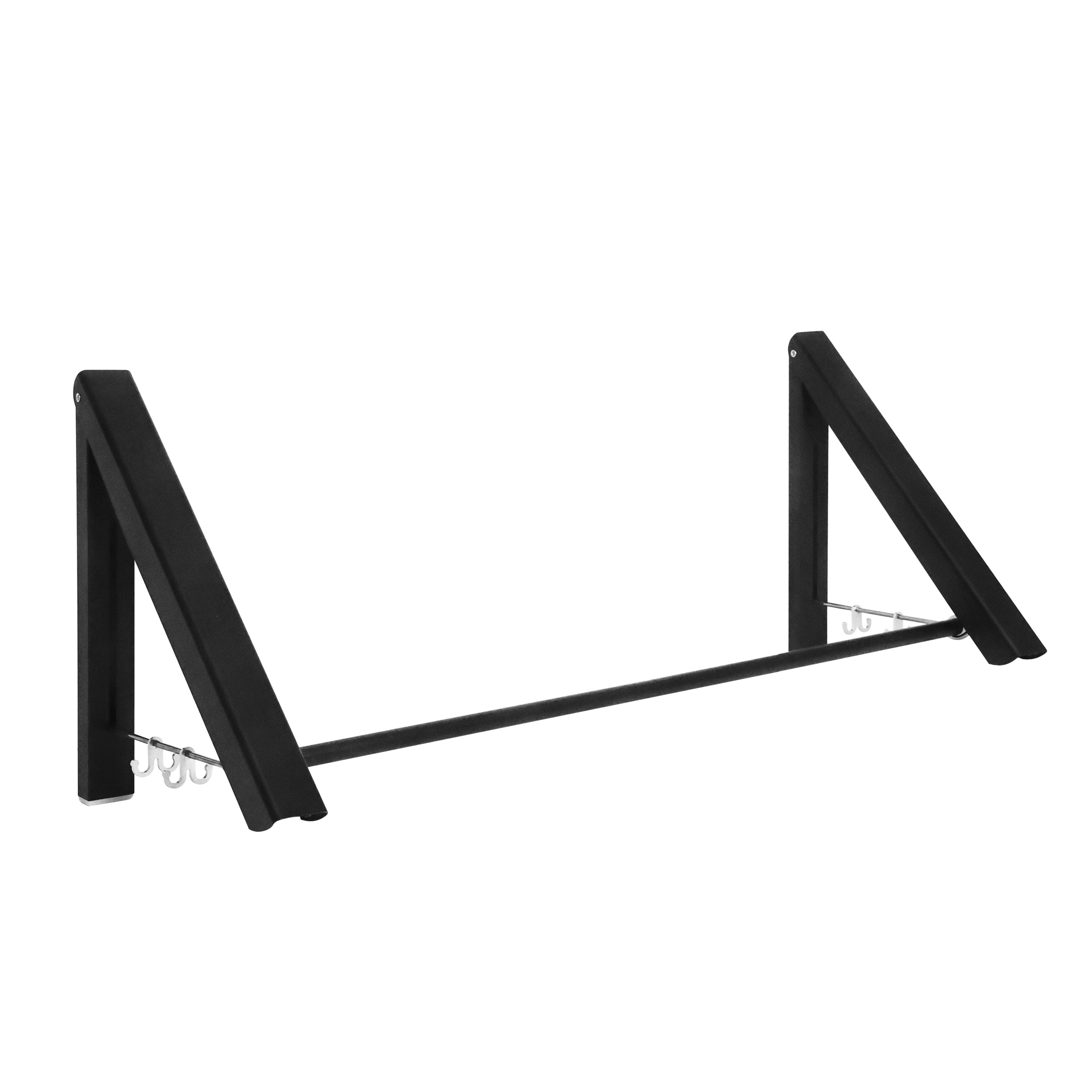 Kleiderstange klappbar 80 cm schwarz