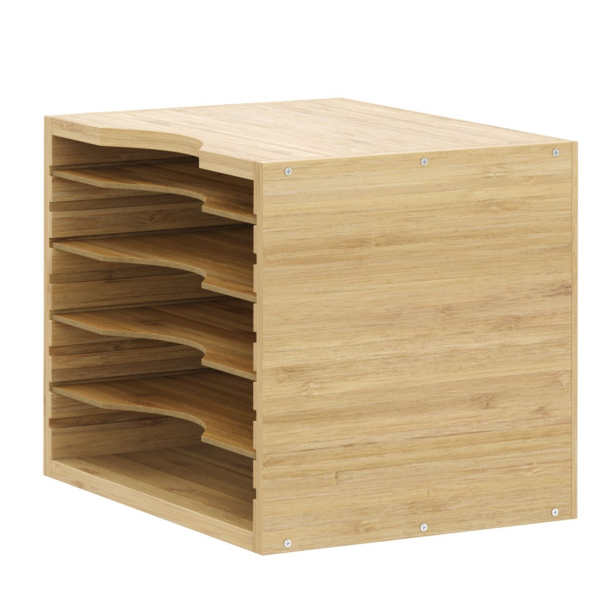 Briefablage Bambus 5 Fcher natur | GONSER.CH