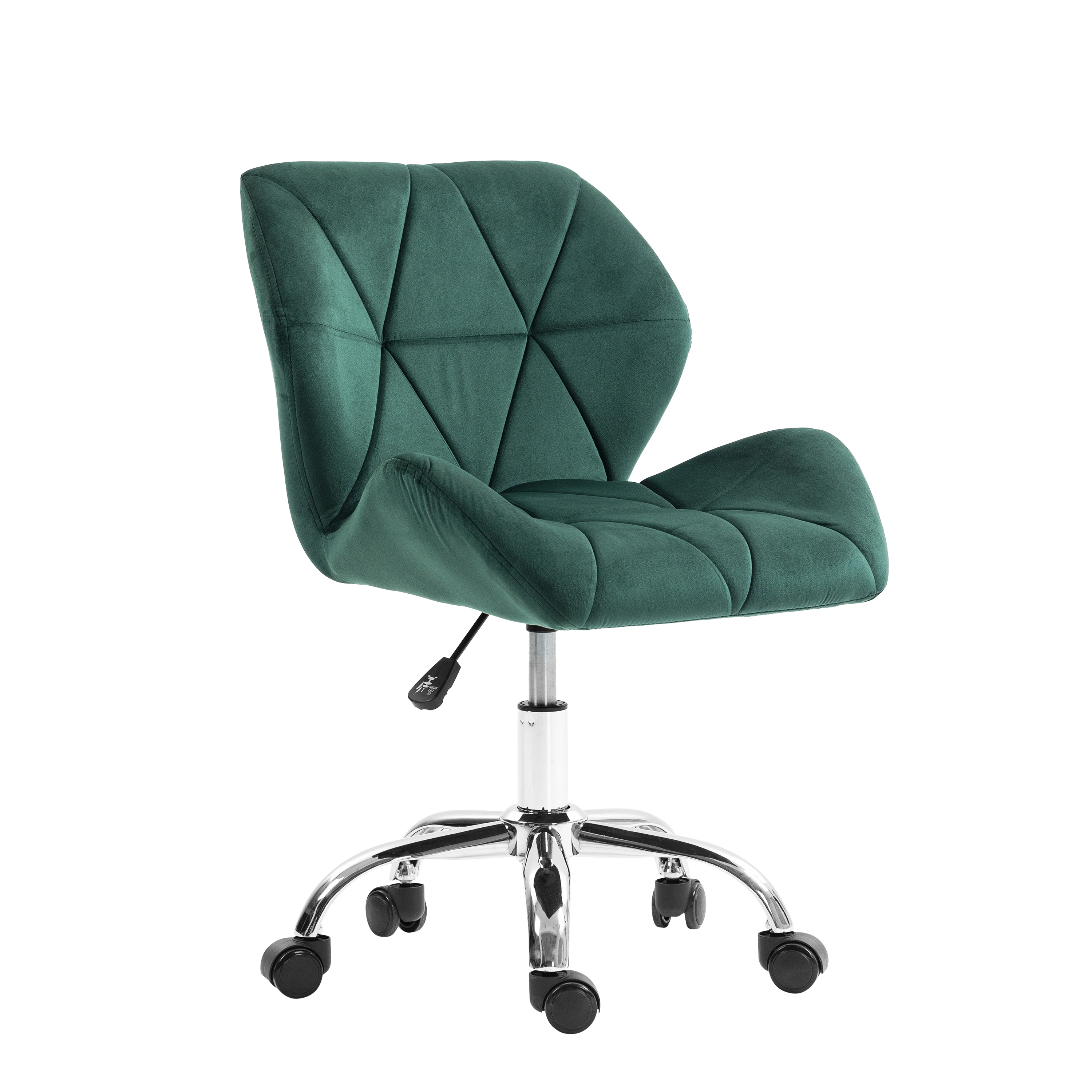 Bürostuhl Samt HEXAGON grün