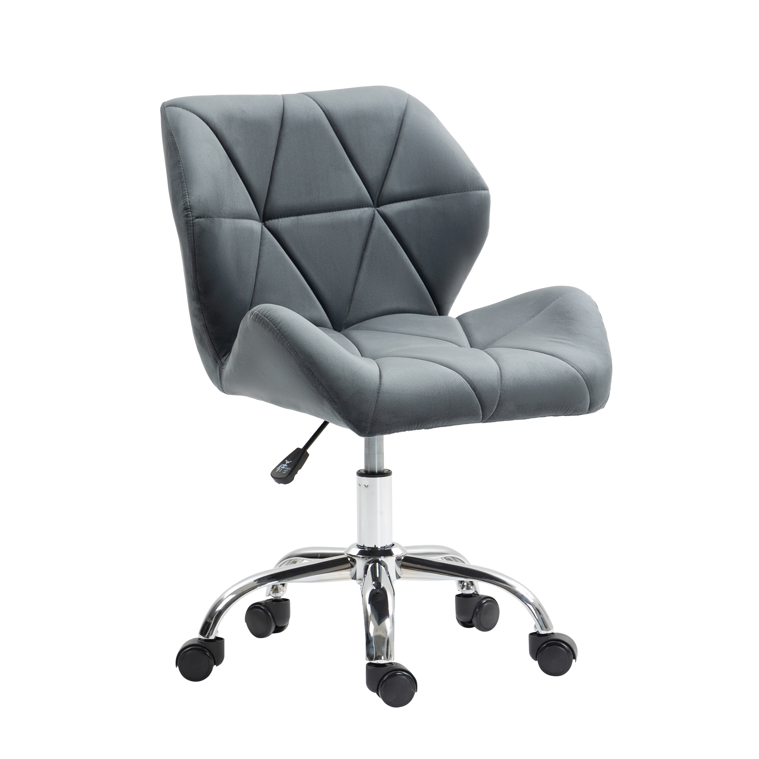 Bürostuhl Samt HEXAGON anthrazit