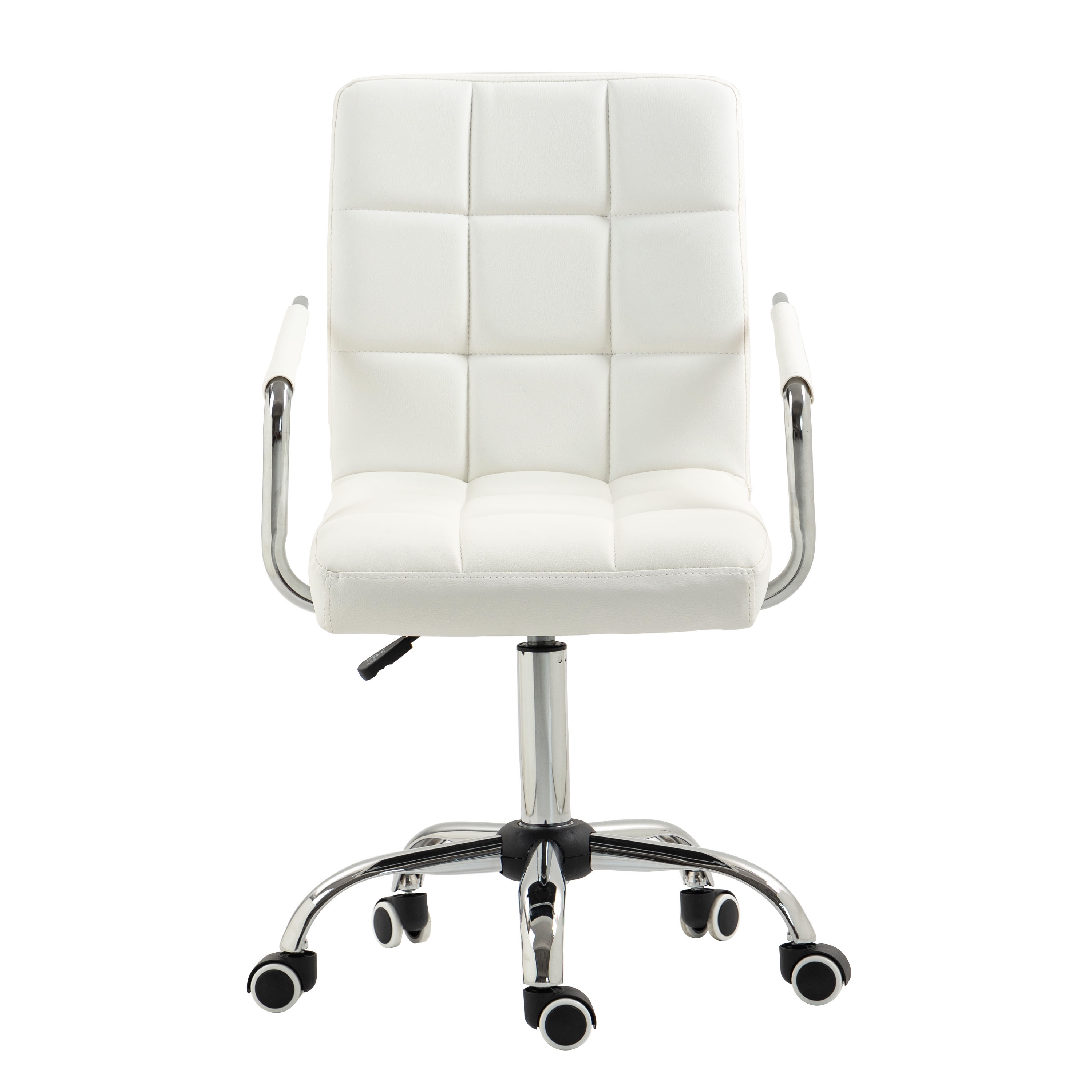 Bürostuhl Leder BENJAMIN weiss | GONSER.CH