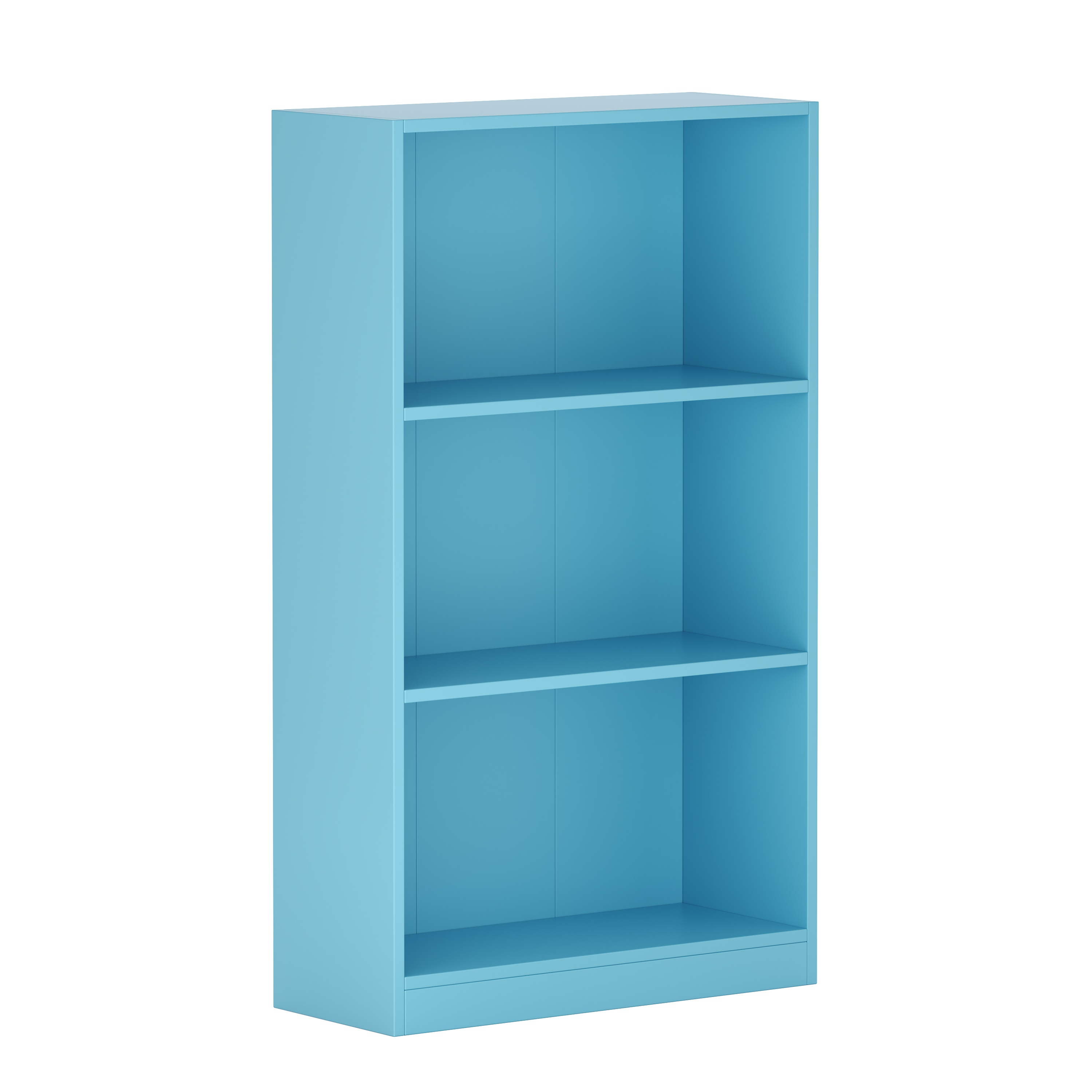 Bücherregal ZEFIR 3 Fächer 60 x 103 cm blau