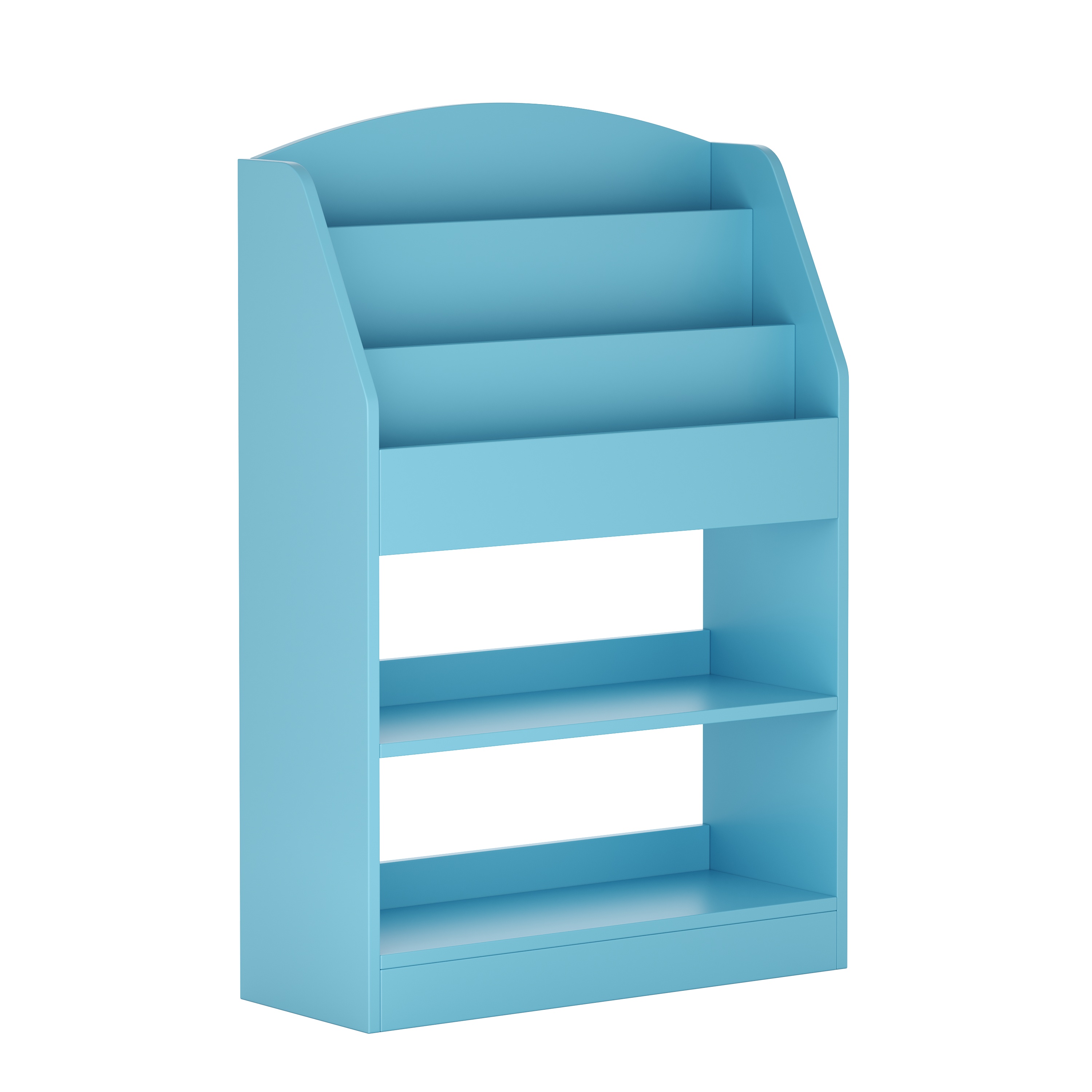 Bücherregal ZEFIR 5 Fächer 63 x 94 cm blau