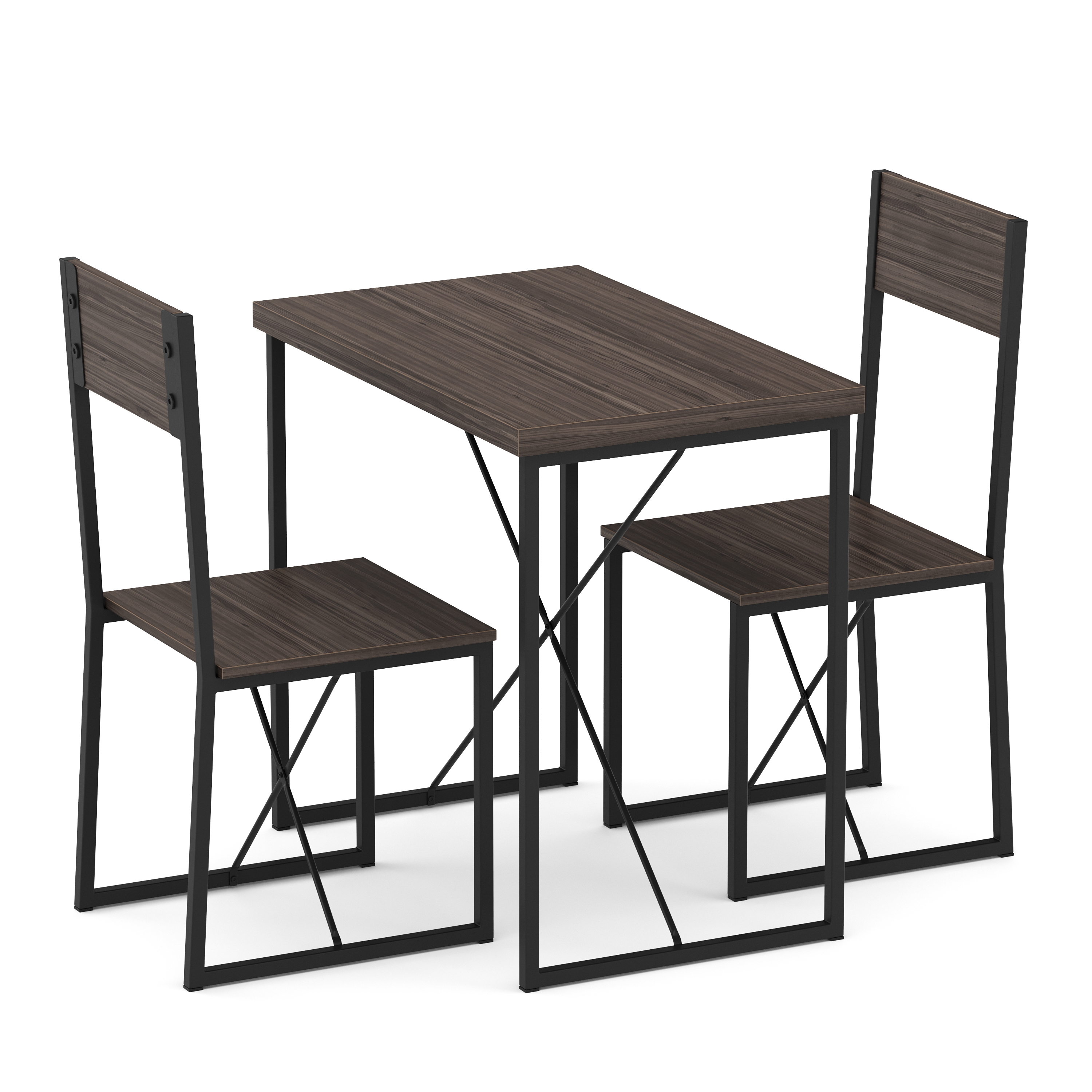 Essgruppe BENT 3-teilig braun/schwarz