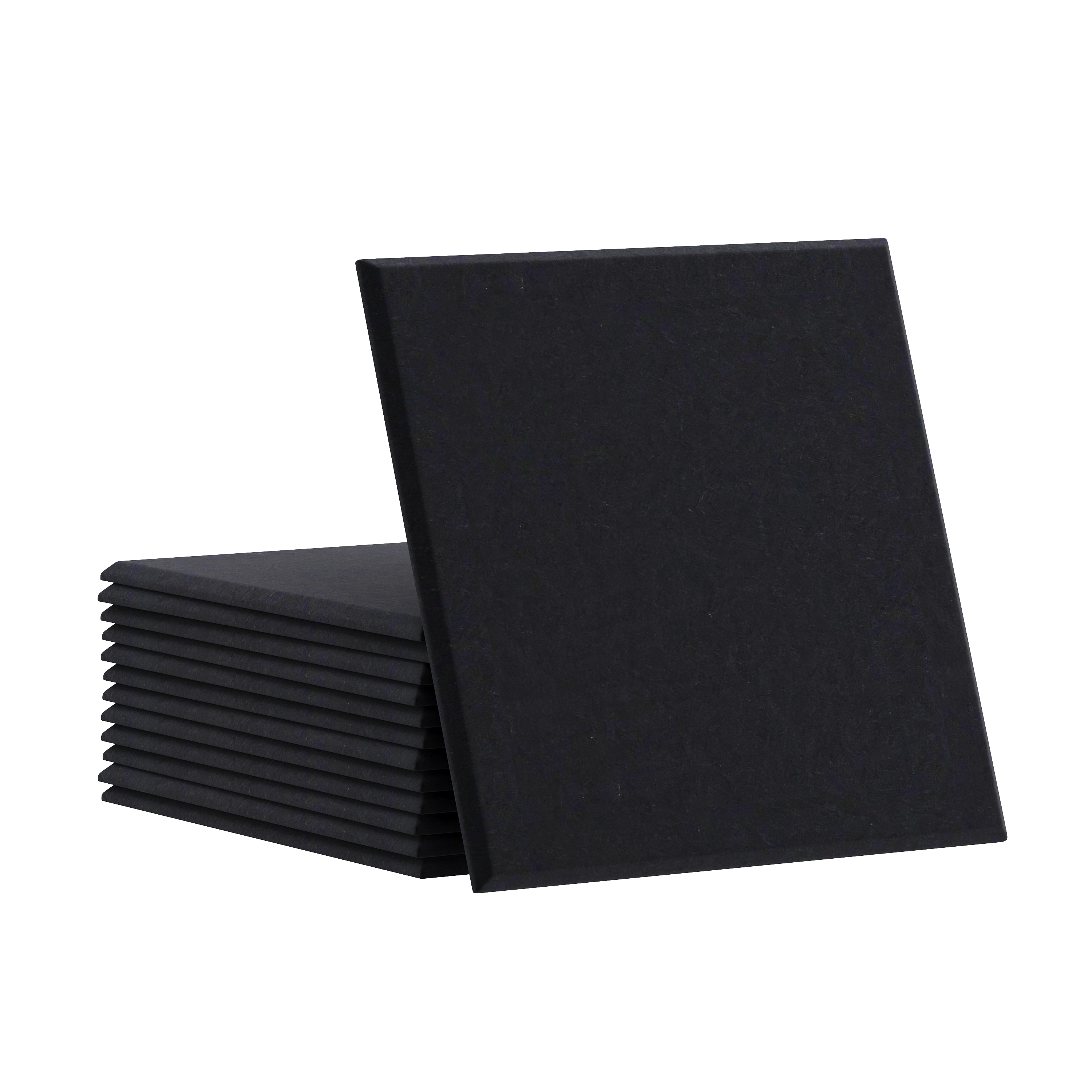Akustikplatte 12er Set 30 x 26 cm schwarz