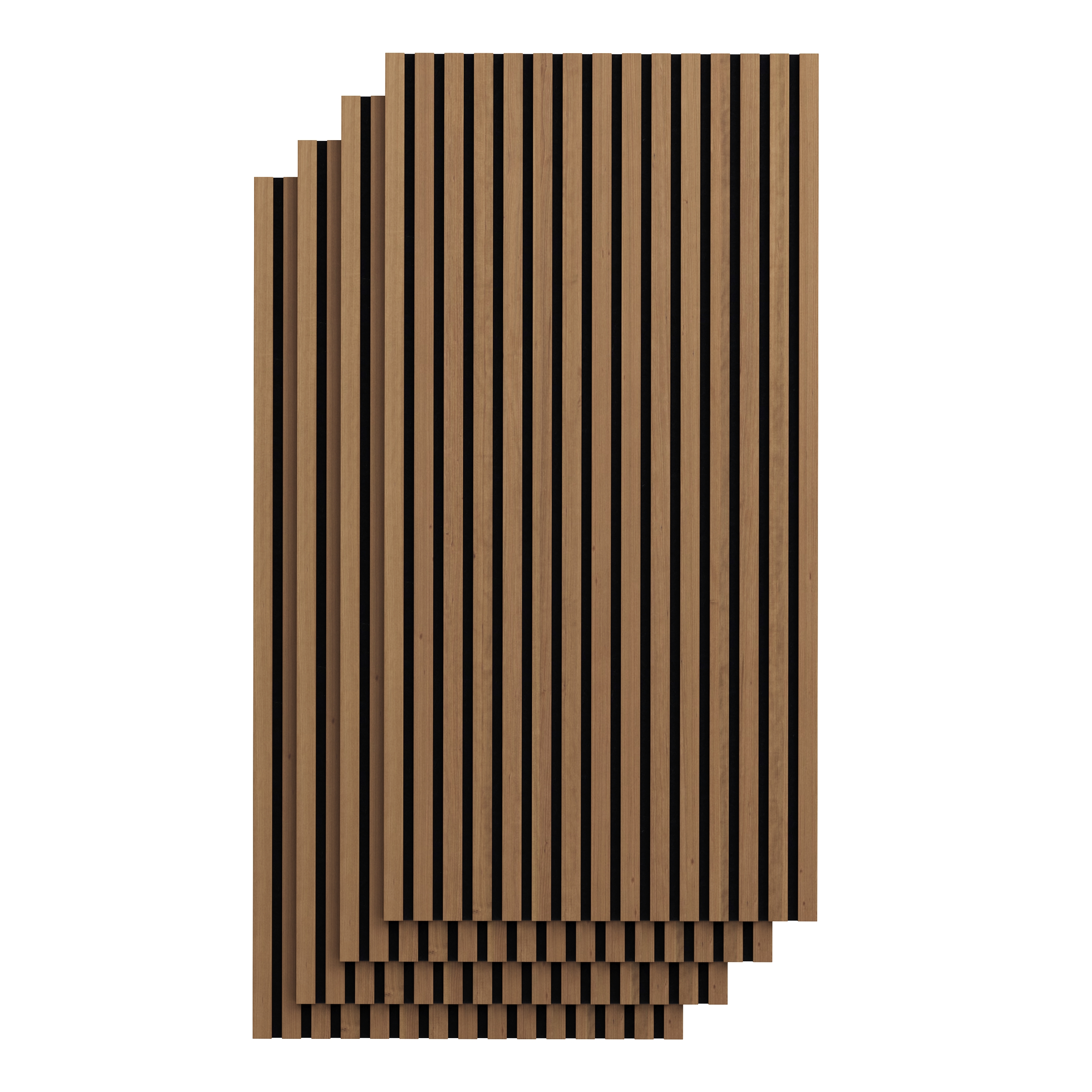 Image of Akustikpaneel Holz 4er Set 120 x 60 cm