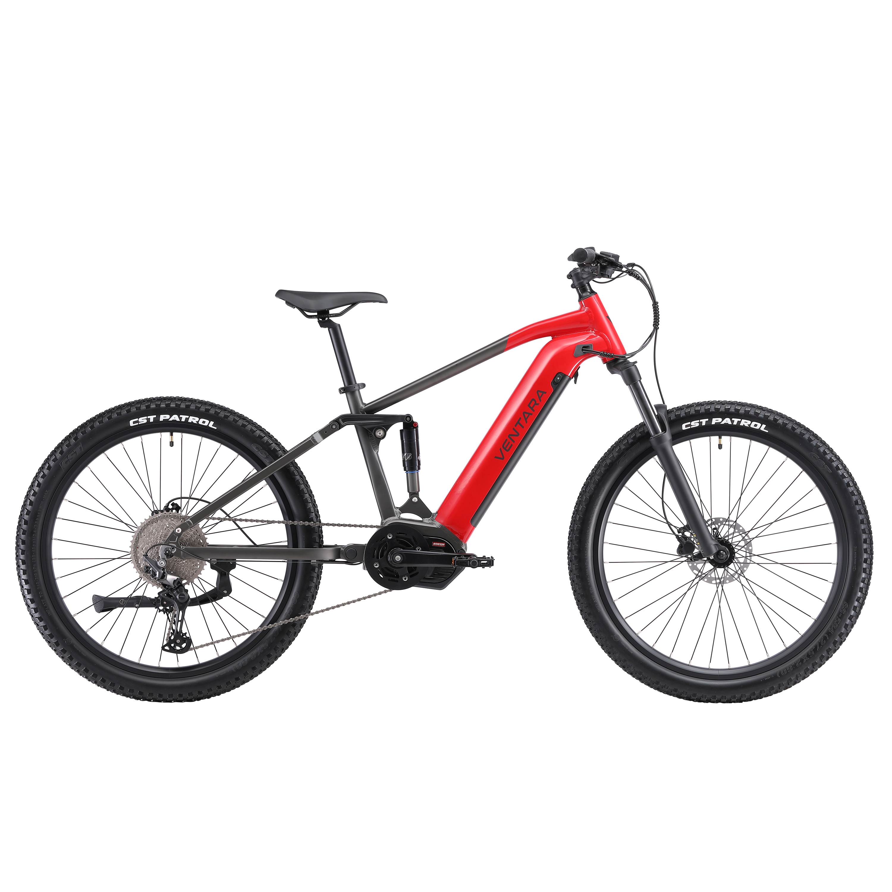 E-Bike Fully Mountainbike 27.5" ROCA S/M rot