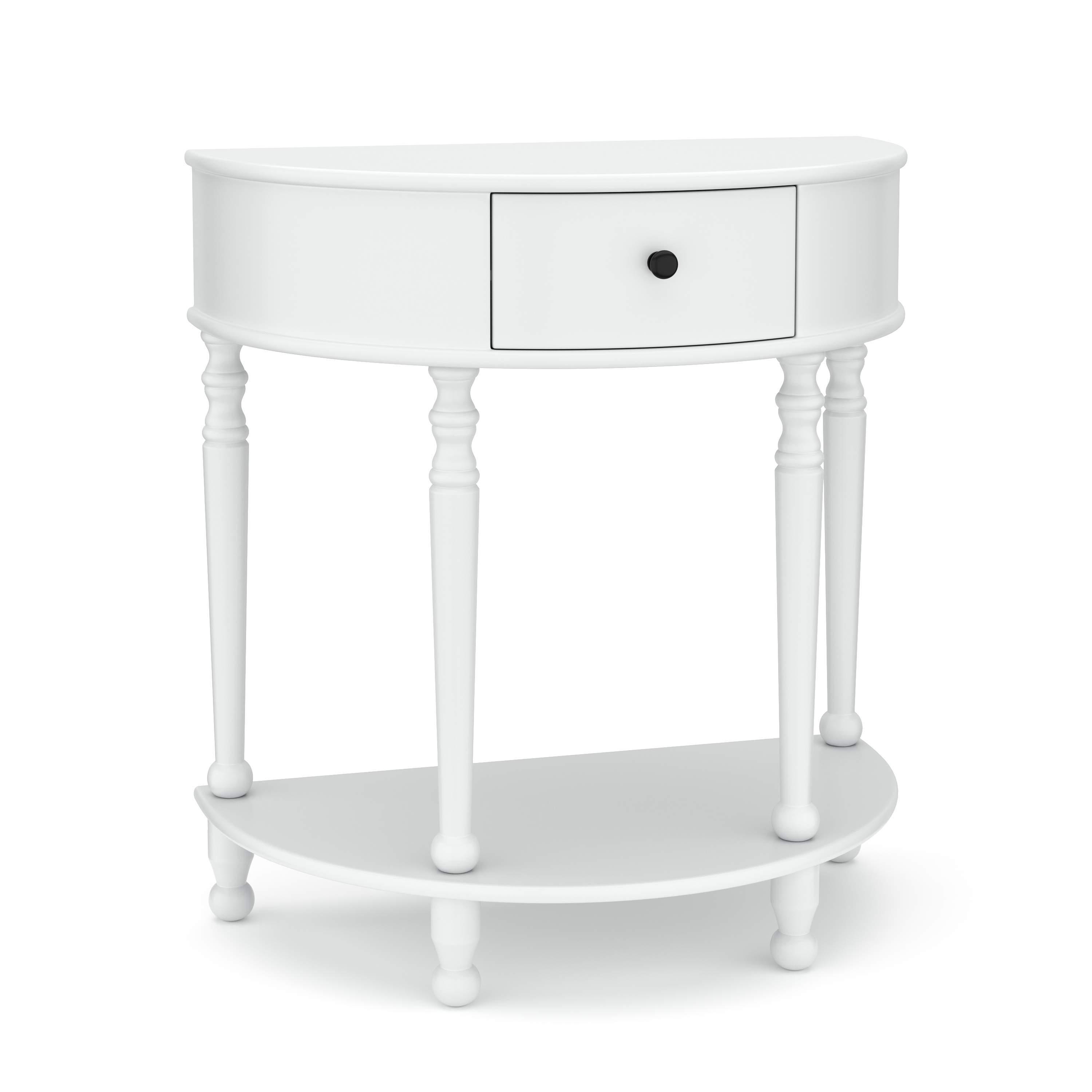 Konsolentisch Holz REGENCY 66 x 71 cm weiss