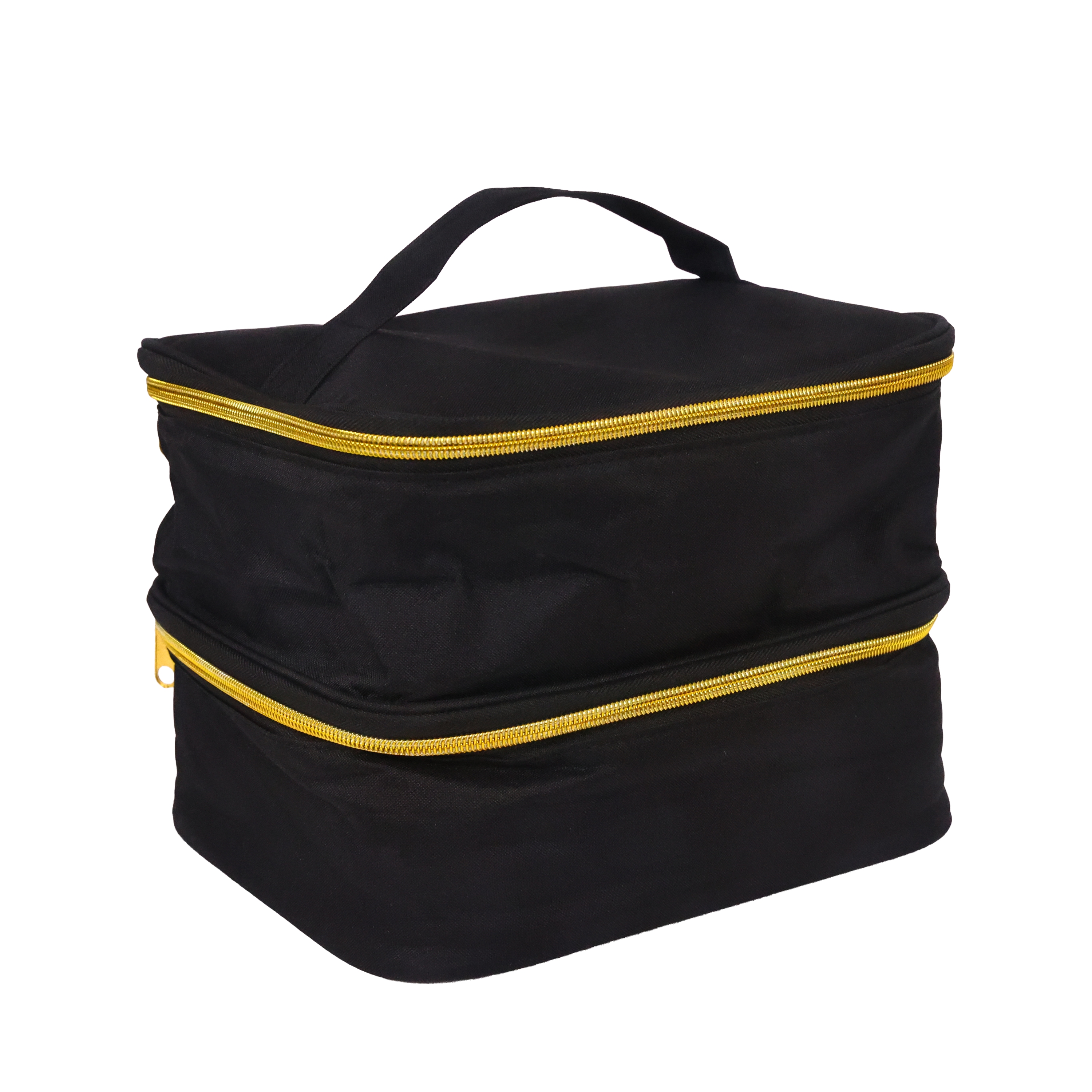 Organizer für Nagellack und Nagellampe schwarz