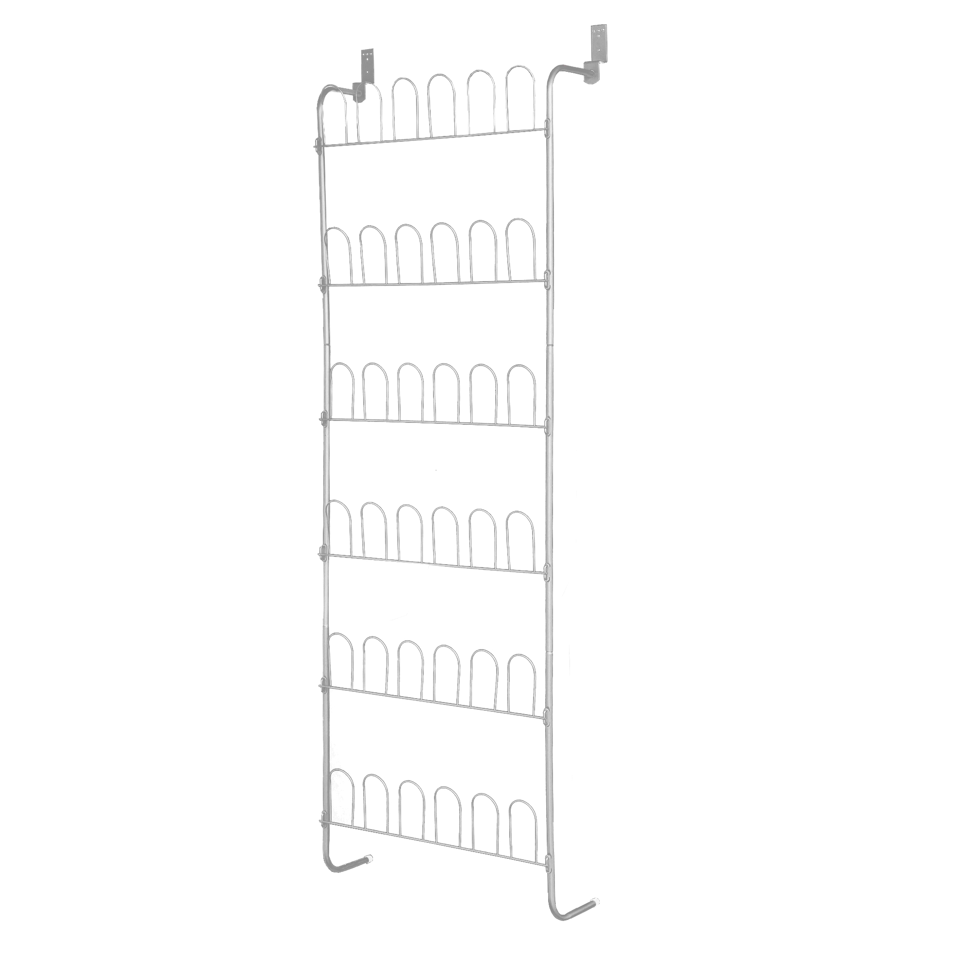 Schuhregal für Tür Metall