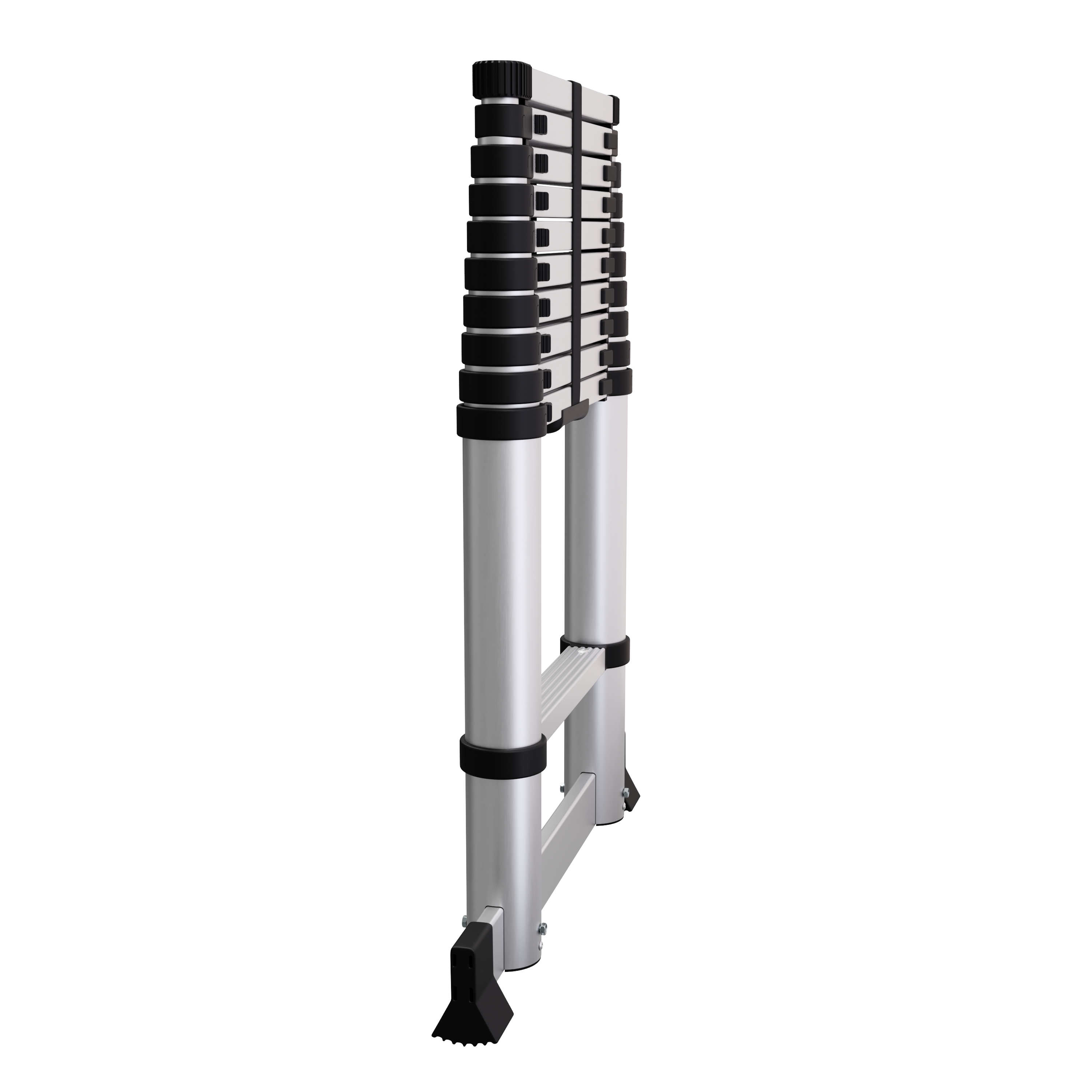 Échelle Télescopique En Aluminium 6,2 Mètres échelle Pliante 2 Crochets Chelle Rtractable En131 69636689