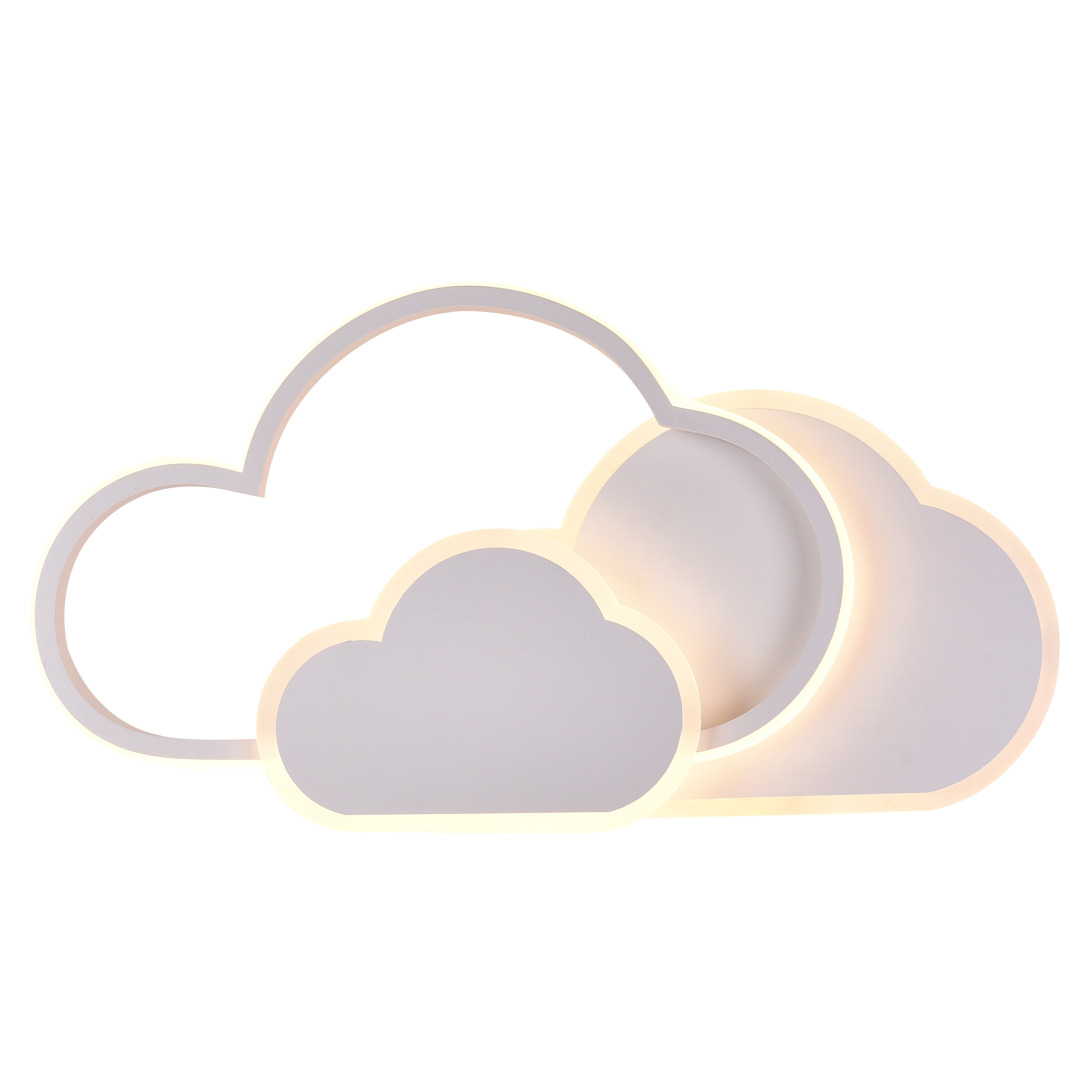 LED Deckenlampe Wolke CIRRYS 42 cm weiss