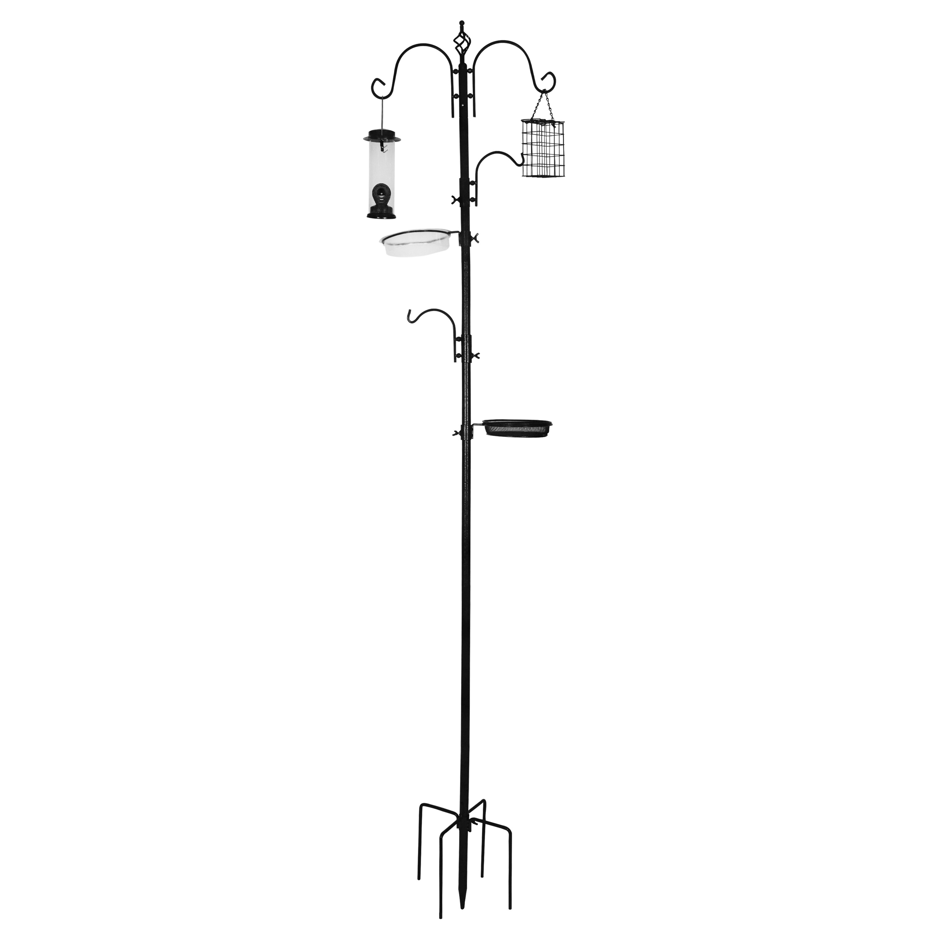 Vogelfutterstation Metall 231 x 44 cm