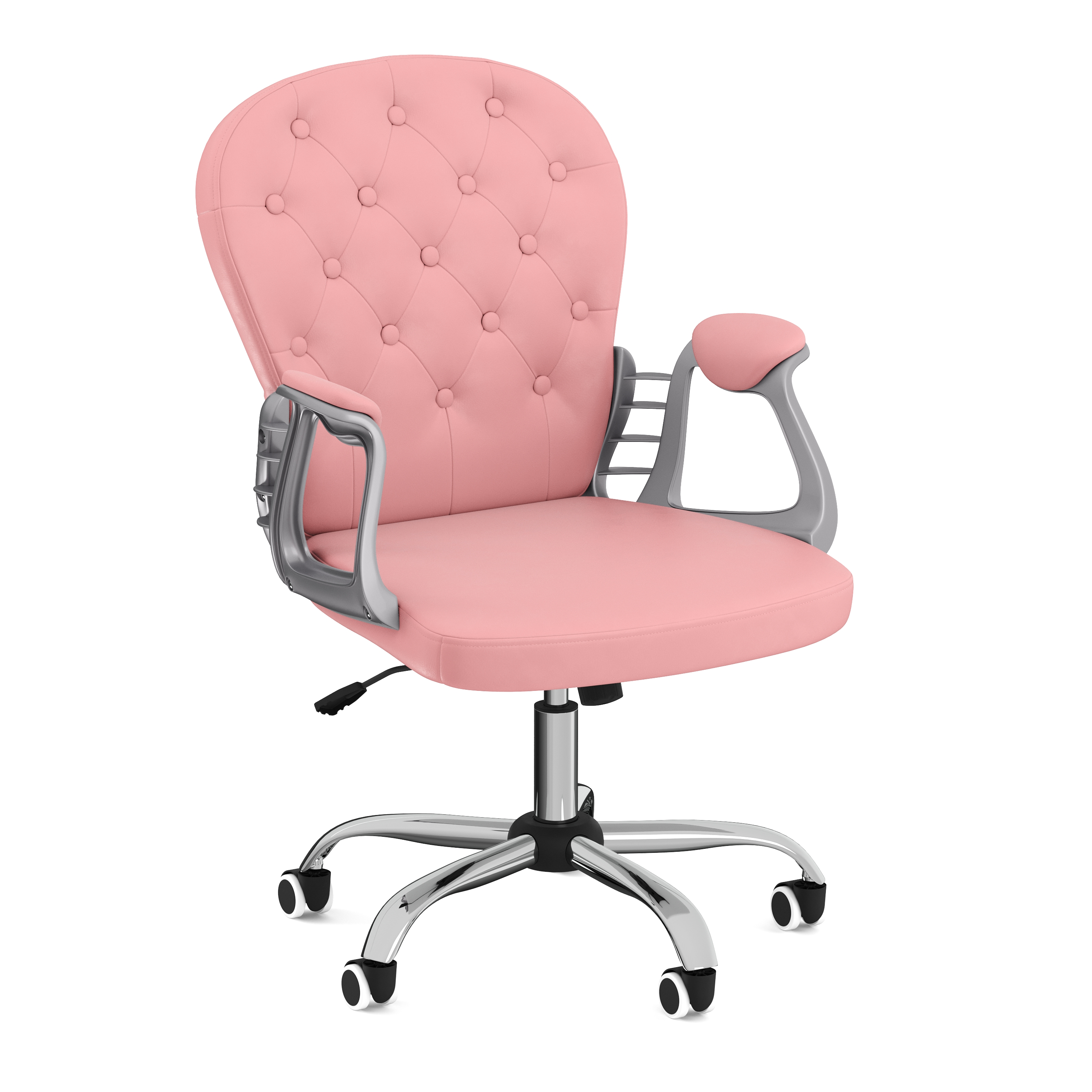 Bürostuhl Leder ARLO rosa