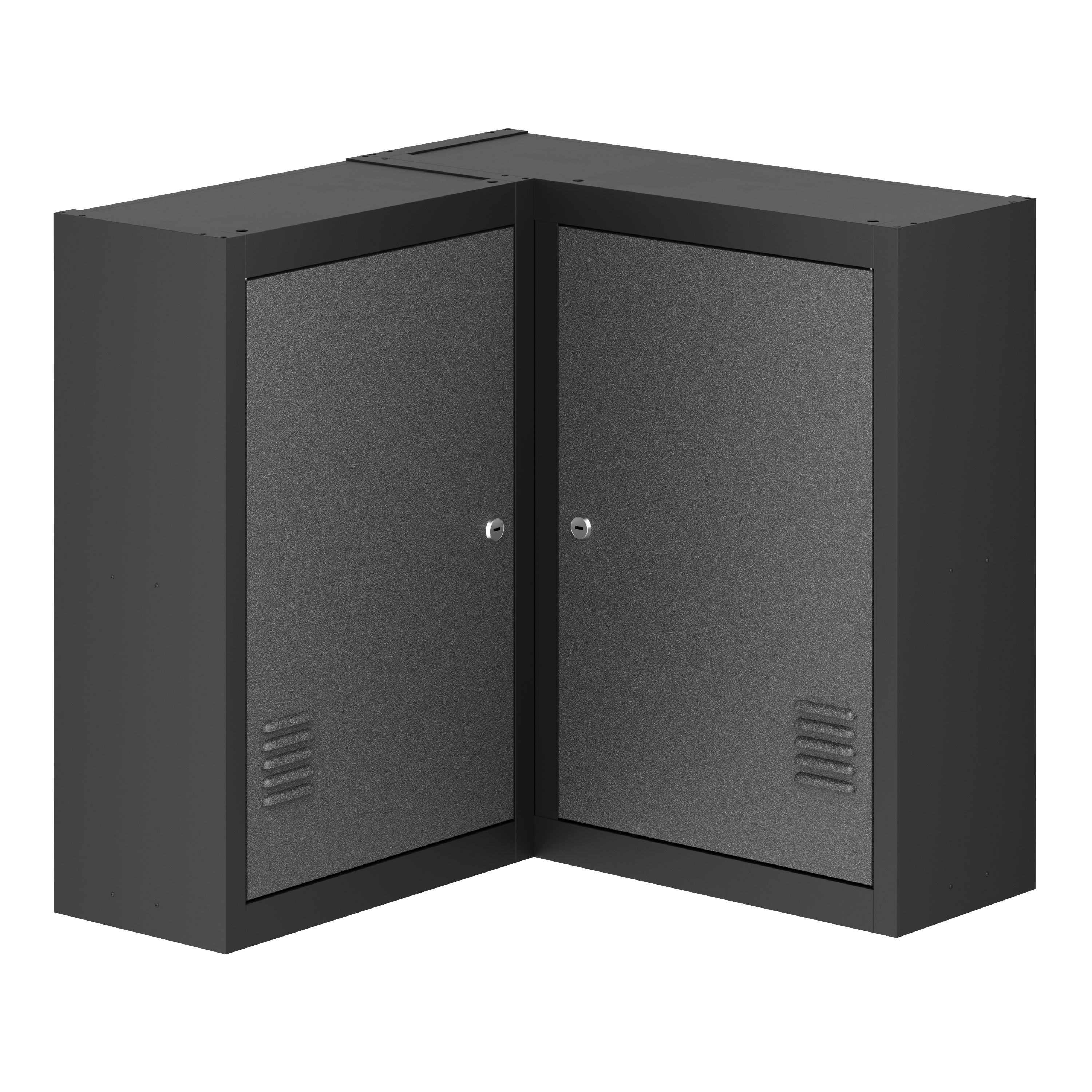 Werkzeugschrank Hängeschrank MAKSIMUS 60 x 60 cm anthrazit/schwarz