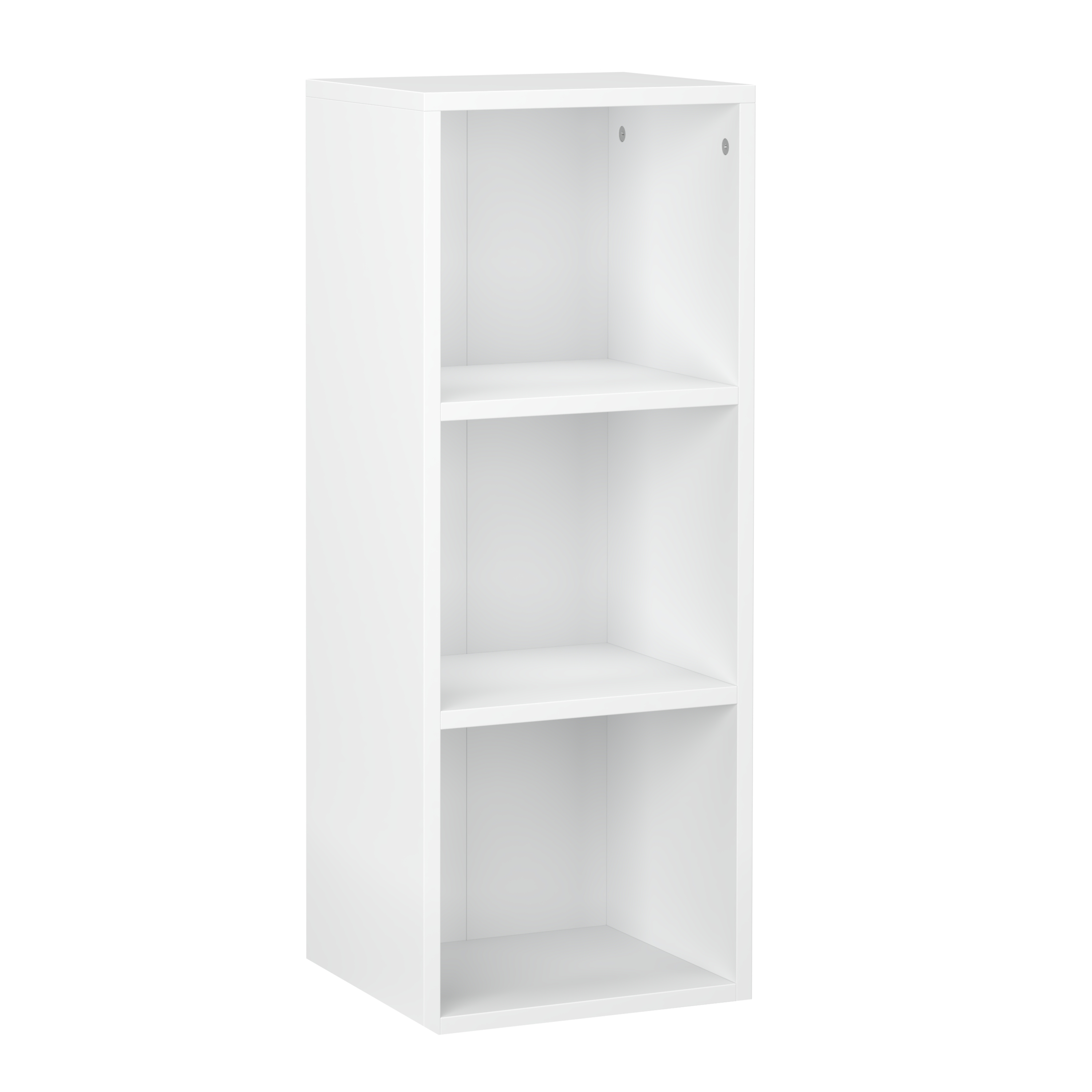 Bücherregal TAINARA 3 Fächer 30 x 80 cm weiss