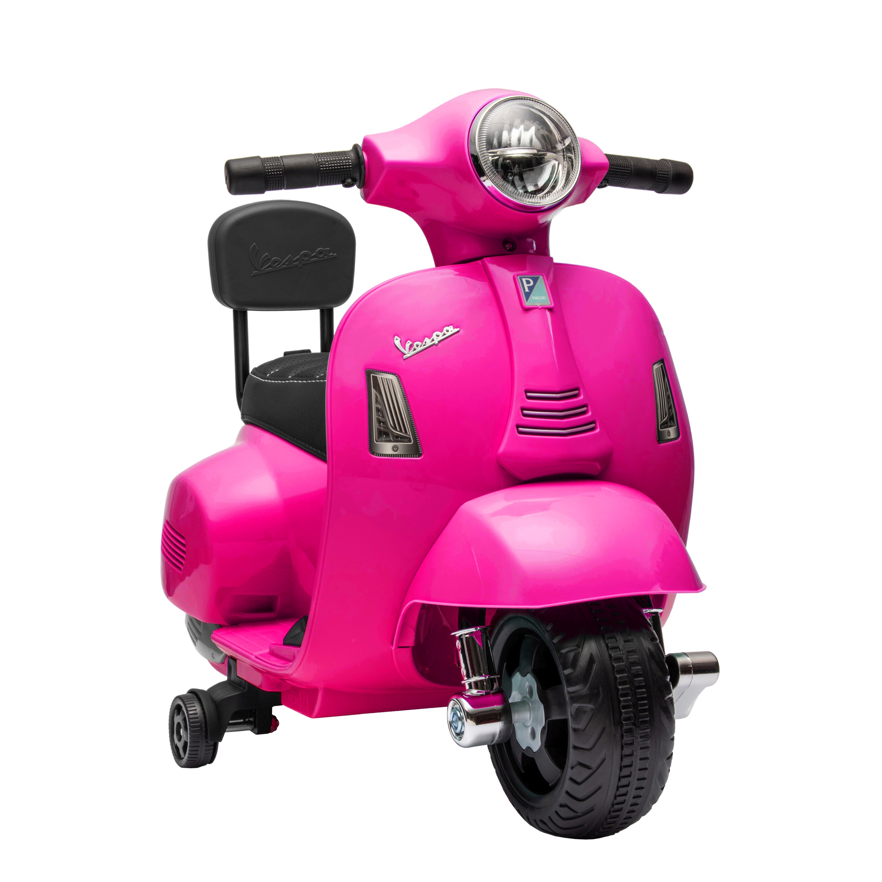 Elektroroller Kinder Vespa pink