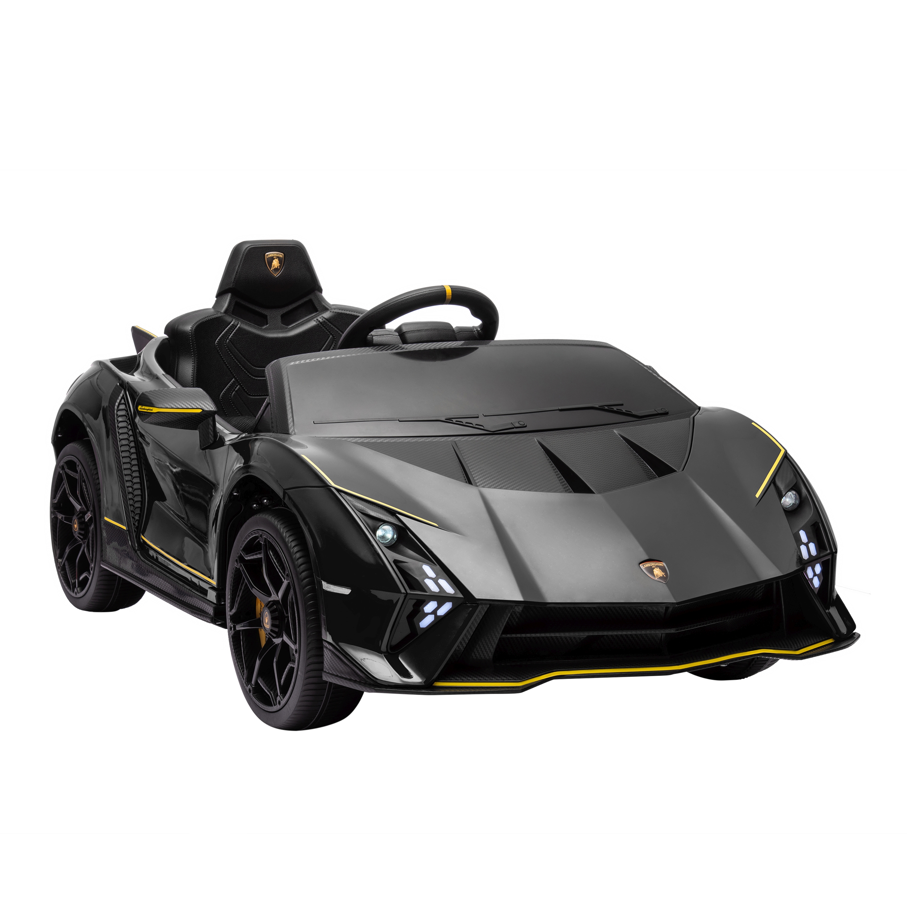 Image of Elektroauto Kinder Lamborghini Autentica schwarz