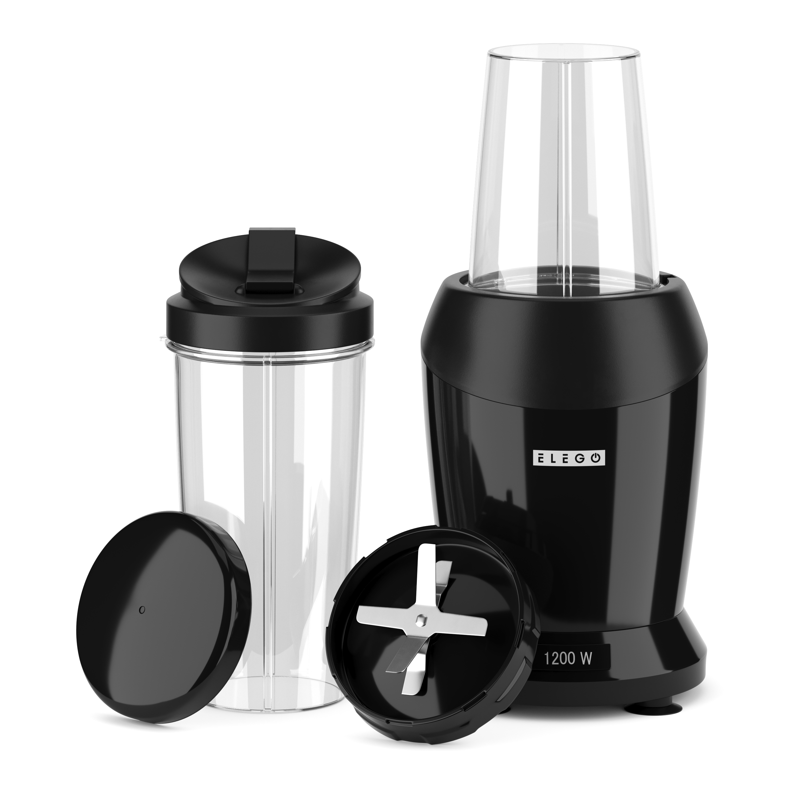 Standmixer 1200W mit 2 Bechern