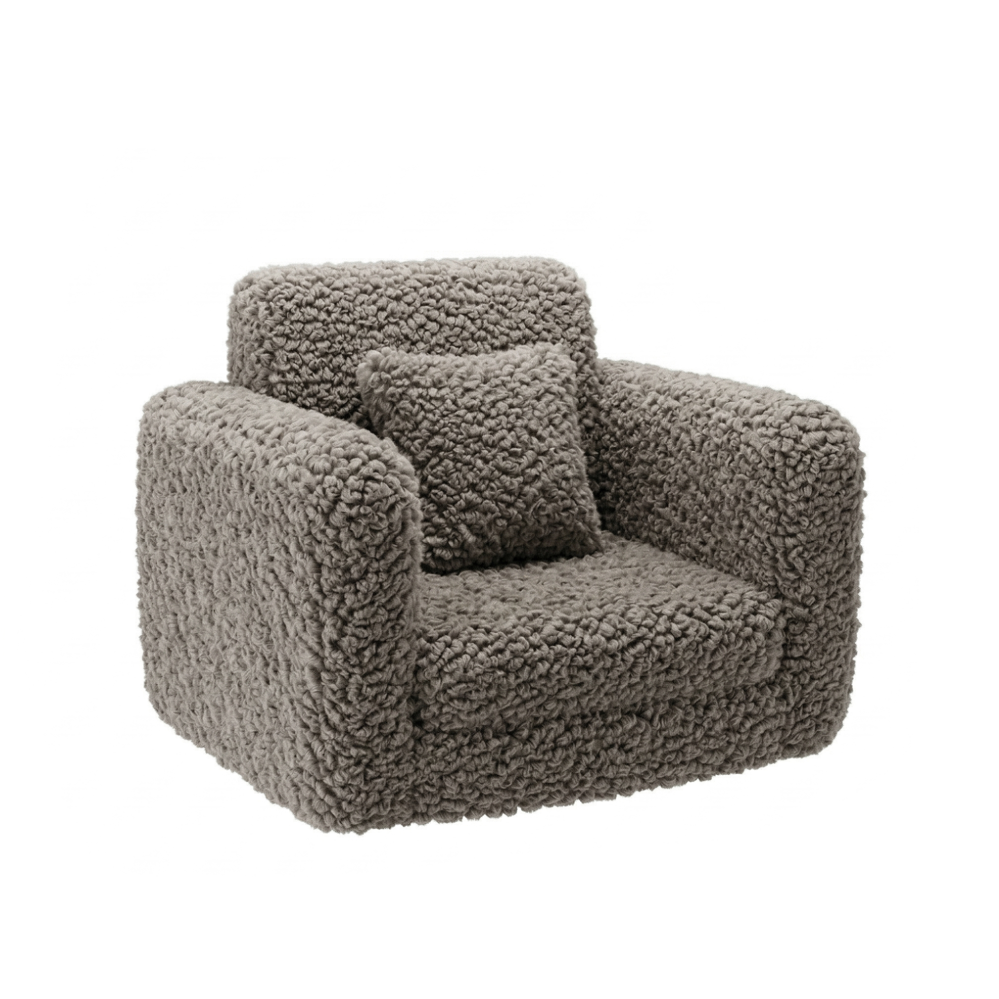 Kindersessel mit Liegefunktion FLAFFY grau