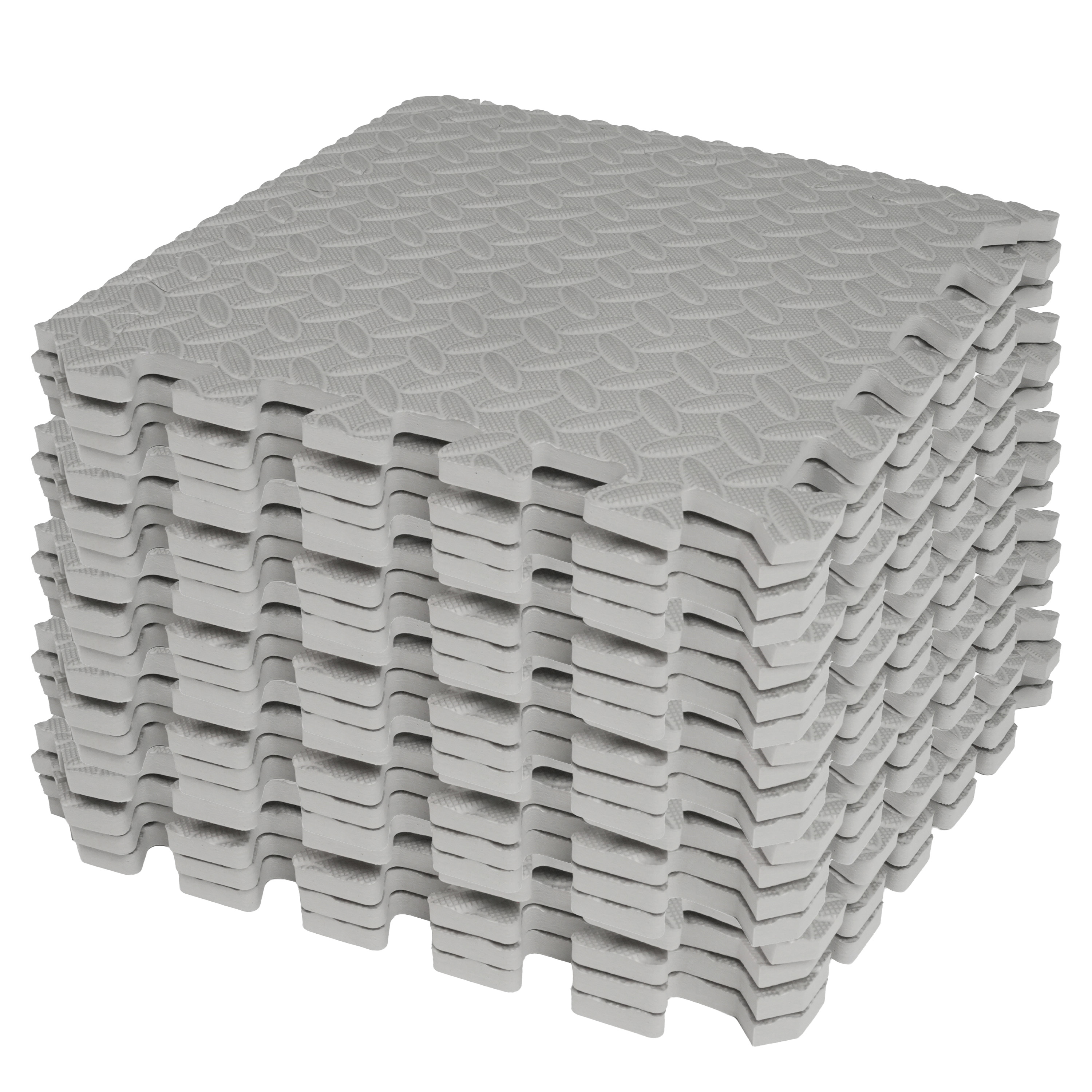 Bodenschutzmatte 30 x 30 cm 32er Set grau