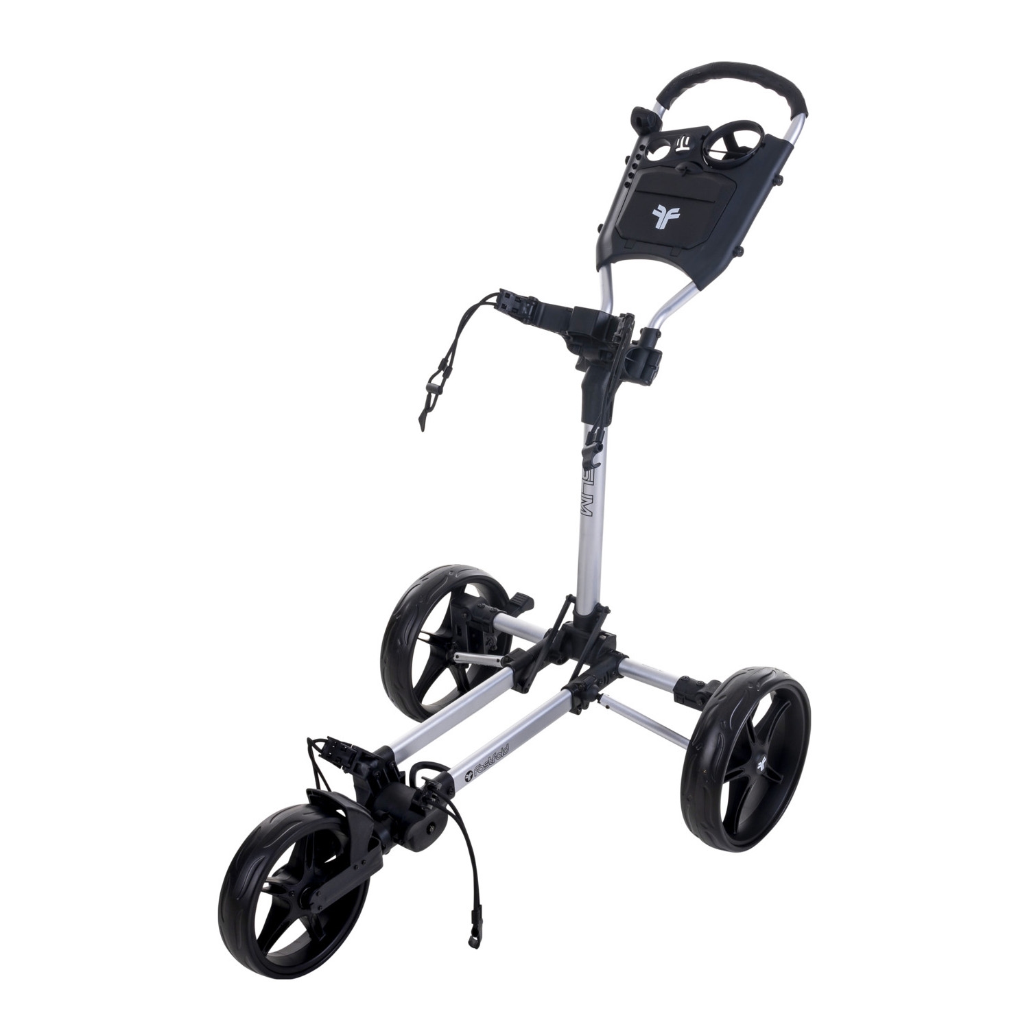 Golftrolley Slim silber/schwarz
