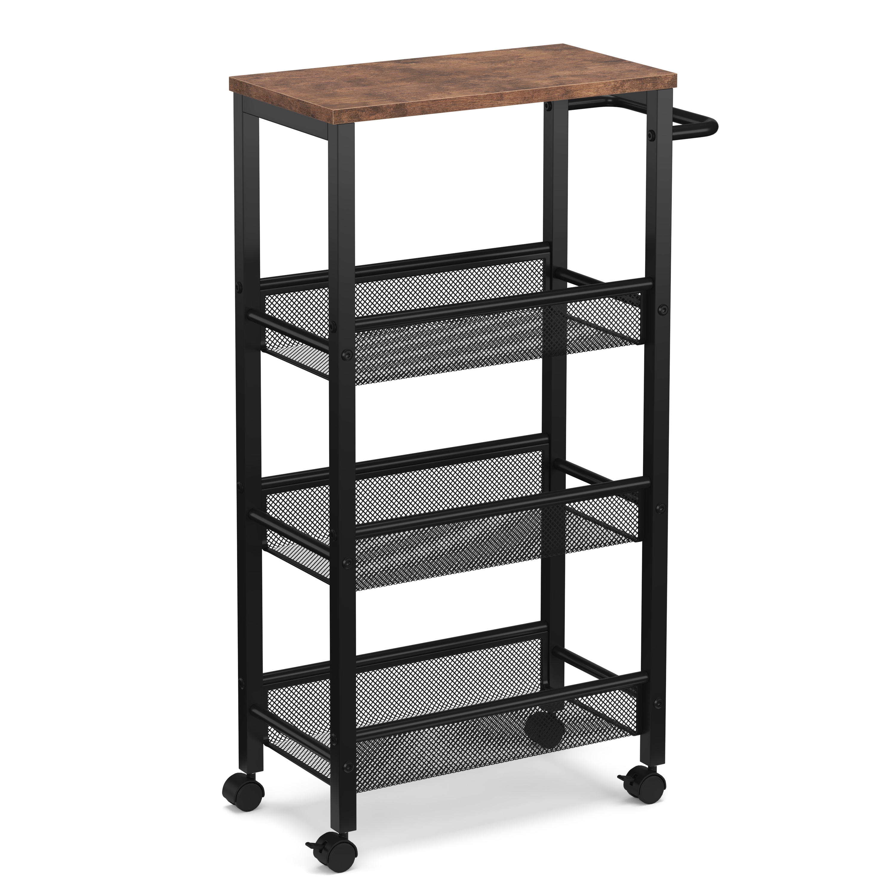 Servierwagen Vintage BONITA mit 4 Ablagen