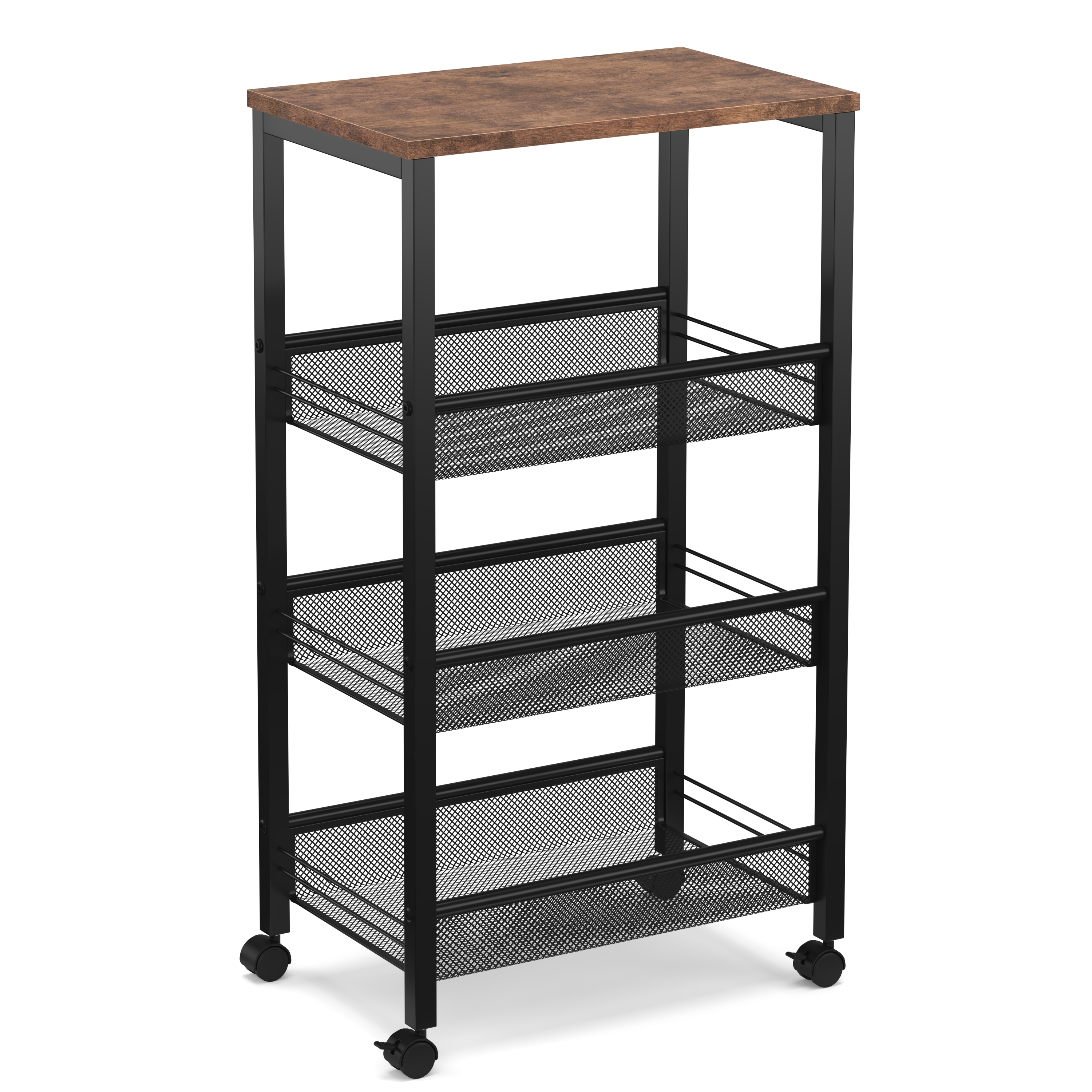 Servierwagen Vintage BONITA 4 Etagen