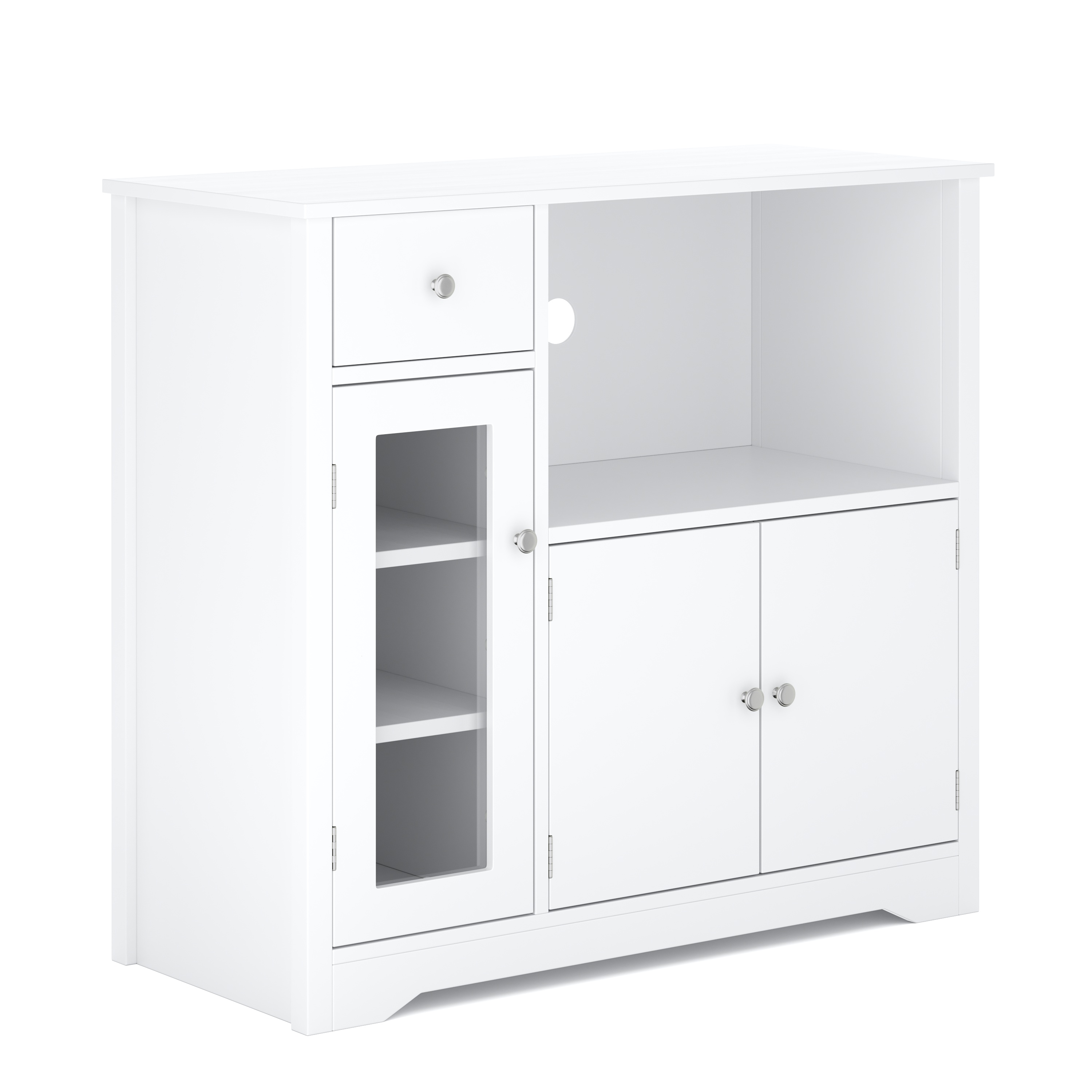 Badezimmerkommode 90 x 40 x 82 cm weiss