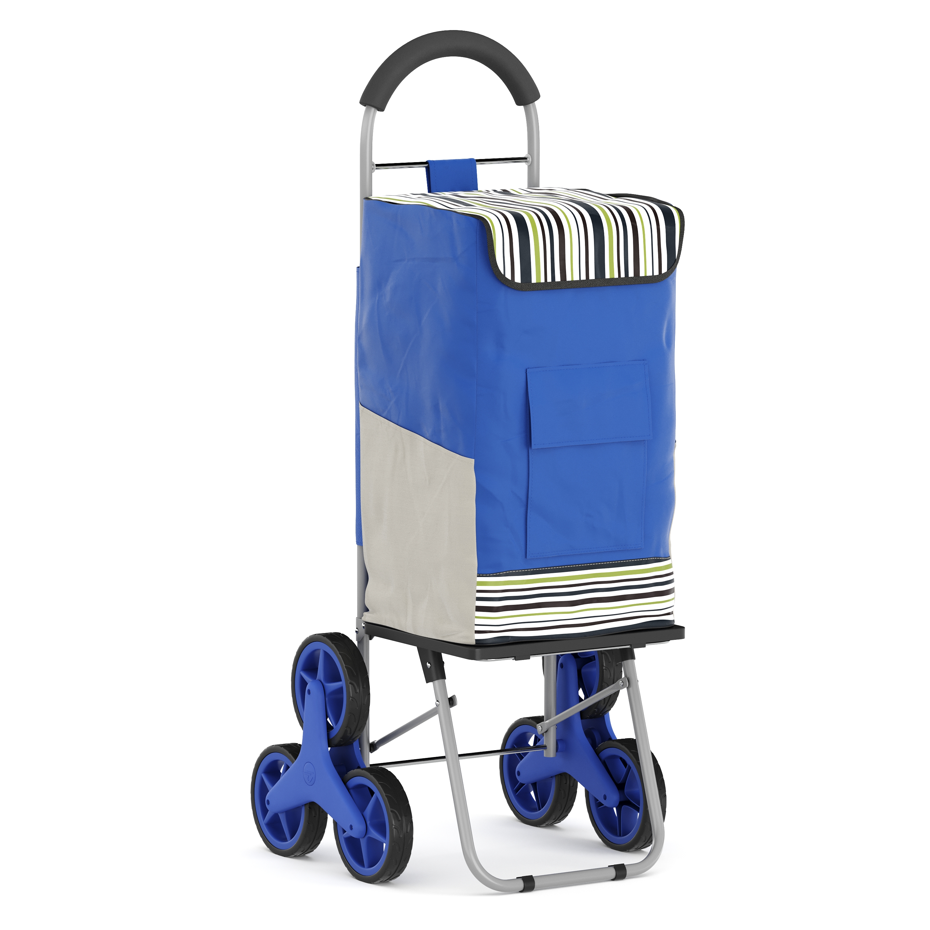 Einkaufstrolley faltbar MILLY 45L blau