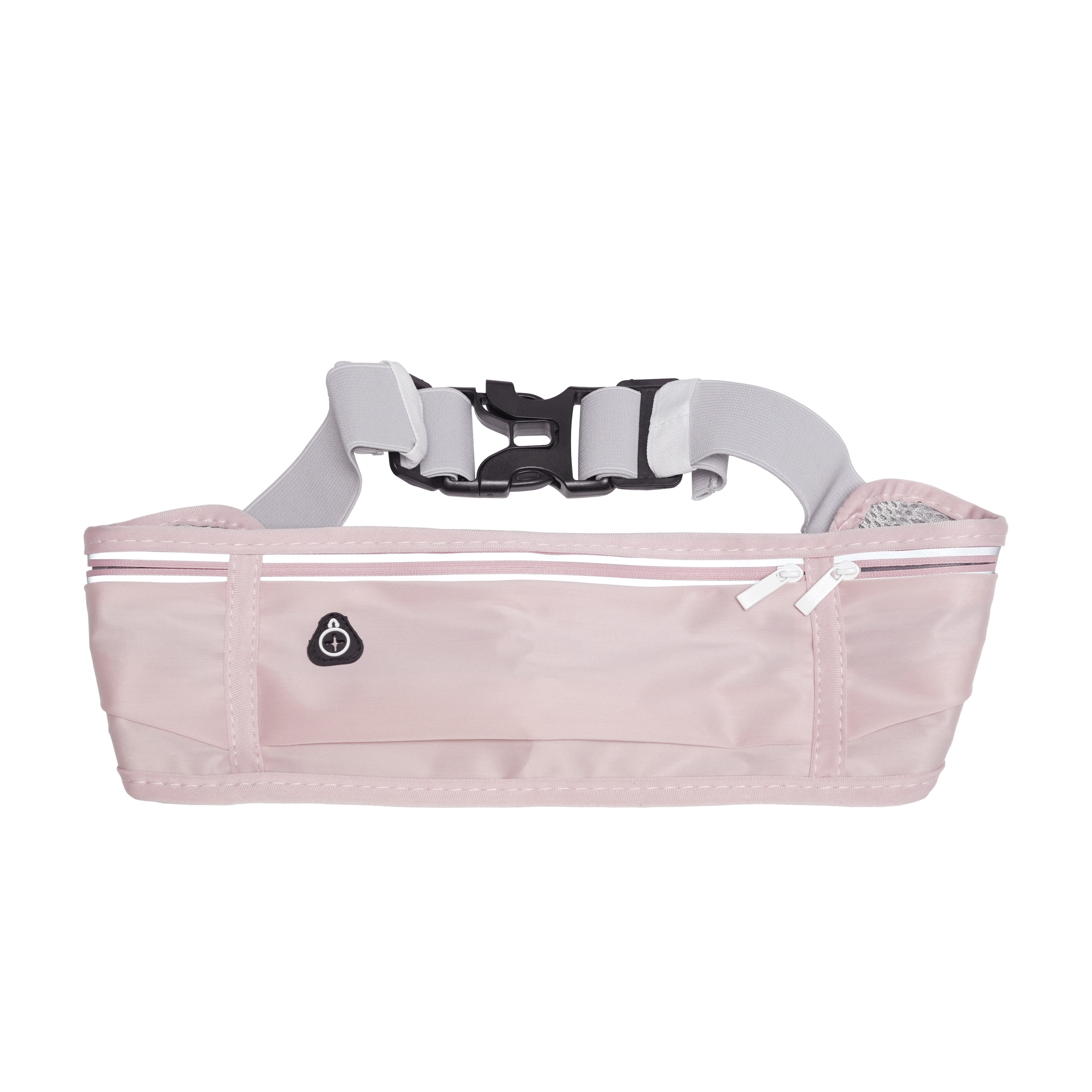 Laufgürtel 3 Fächer 65 - 120 cm rosa