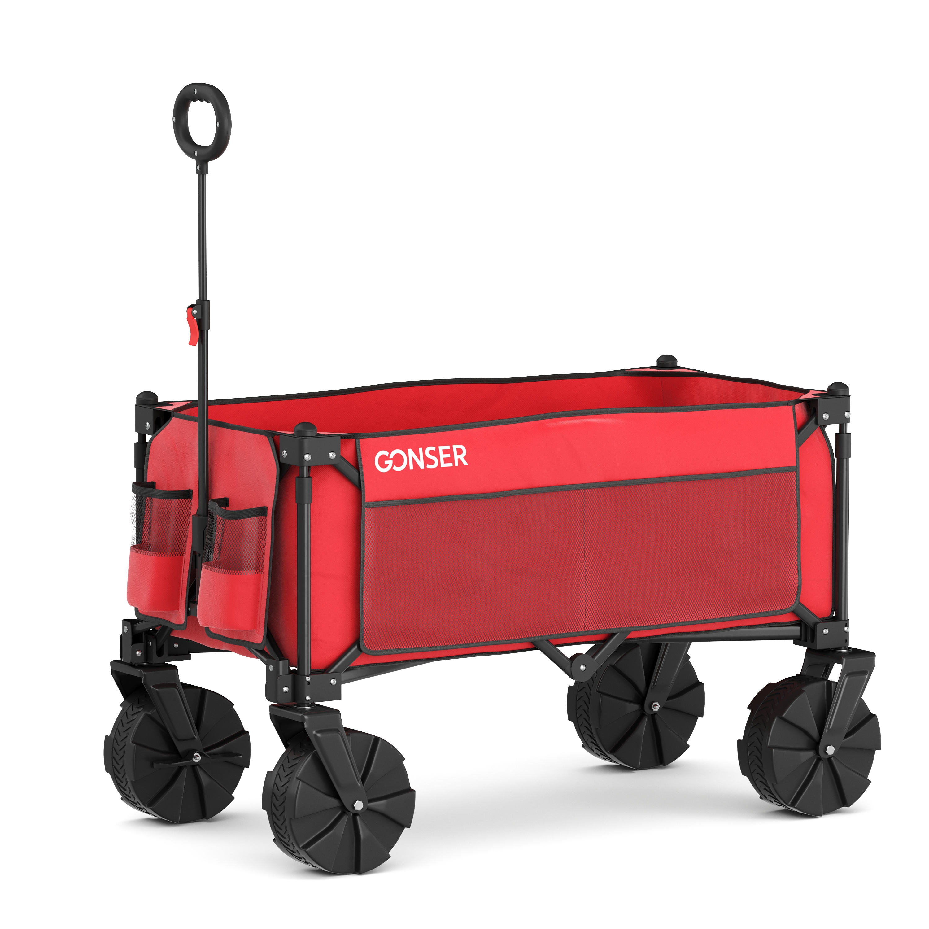 Bollerwagen faltbar TROLLY rot