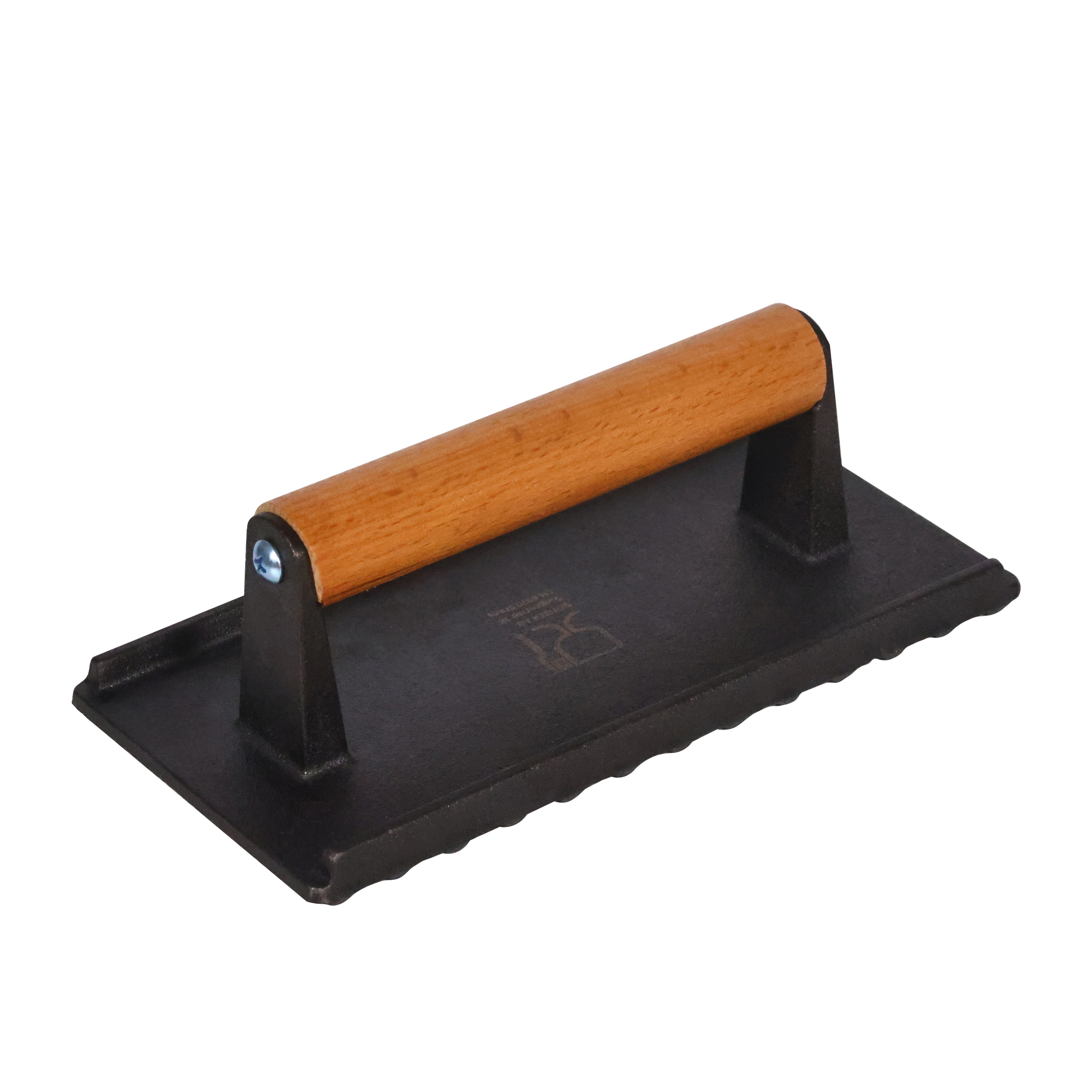 Fleischpresse Gusseisen 20 x 10 cm schwarz