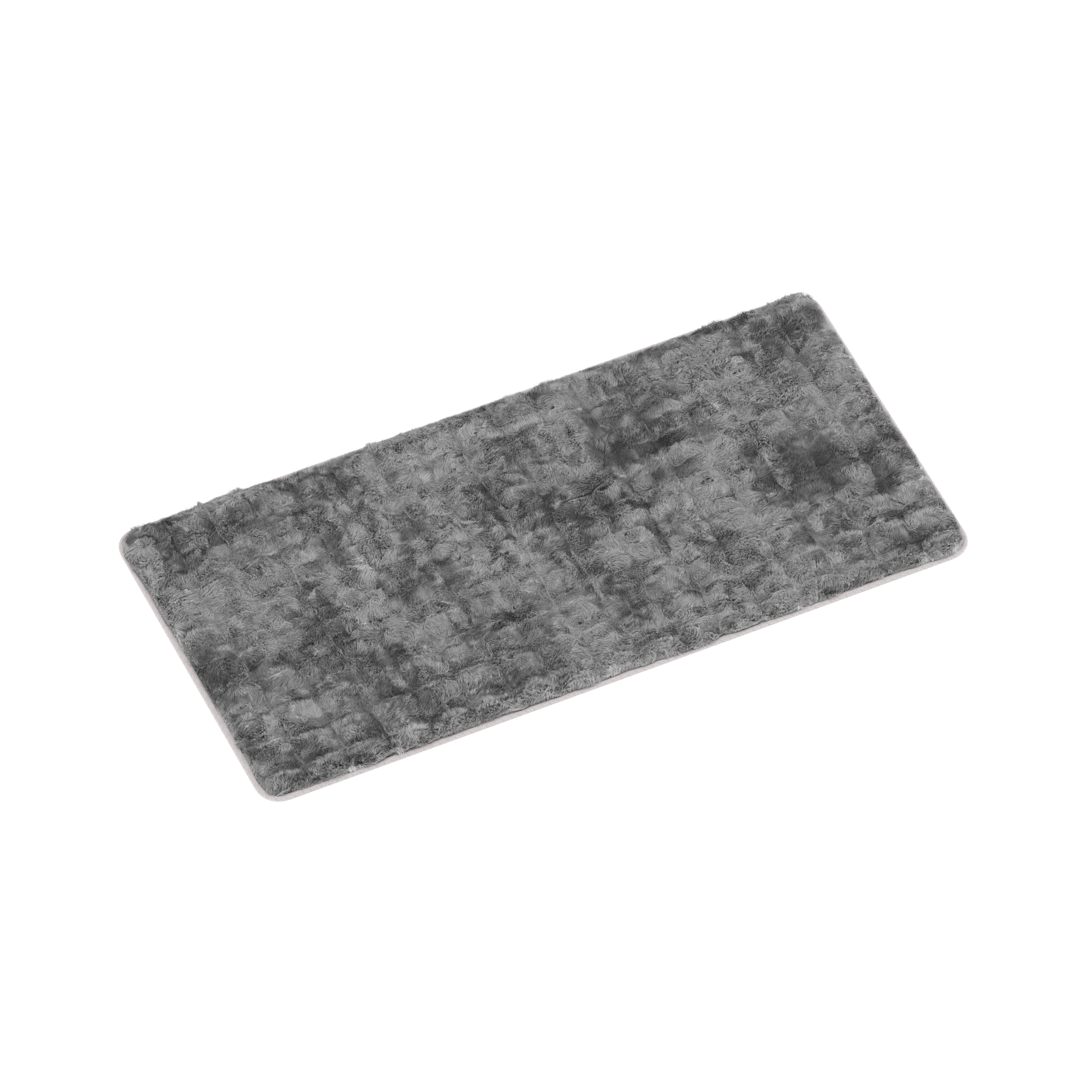 Image of Sofabezug Sofaschoner Kunstfell 70 x 150 cm anthrazit