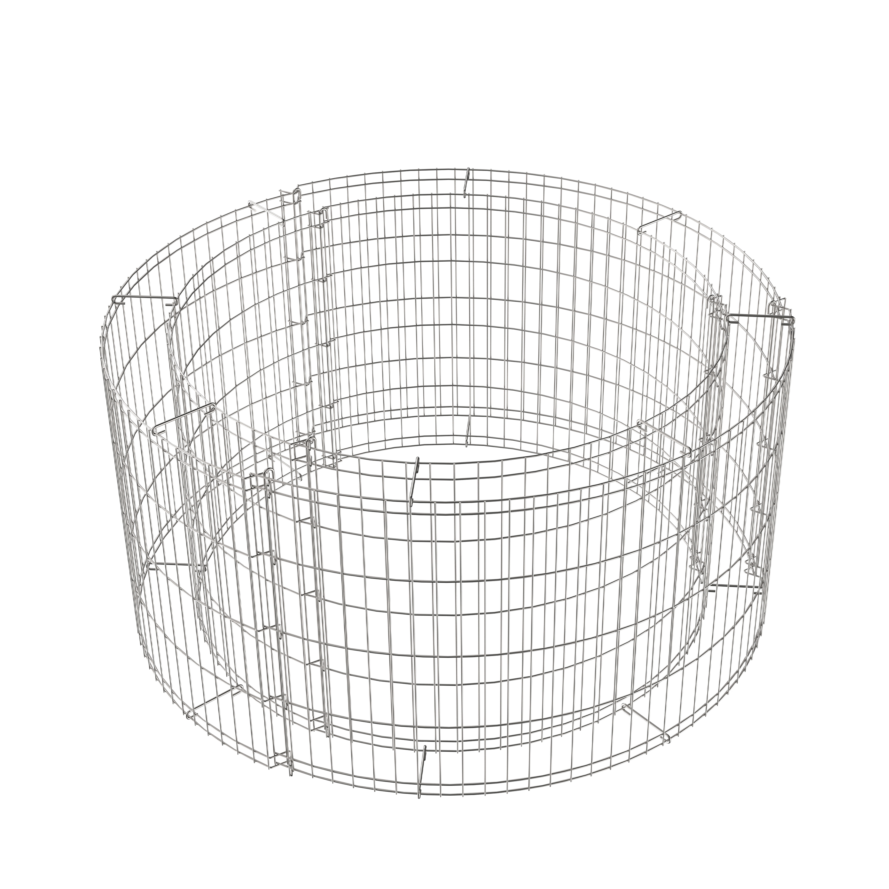 Gabione rund 81 x 67 x 40 cm