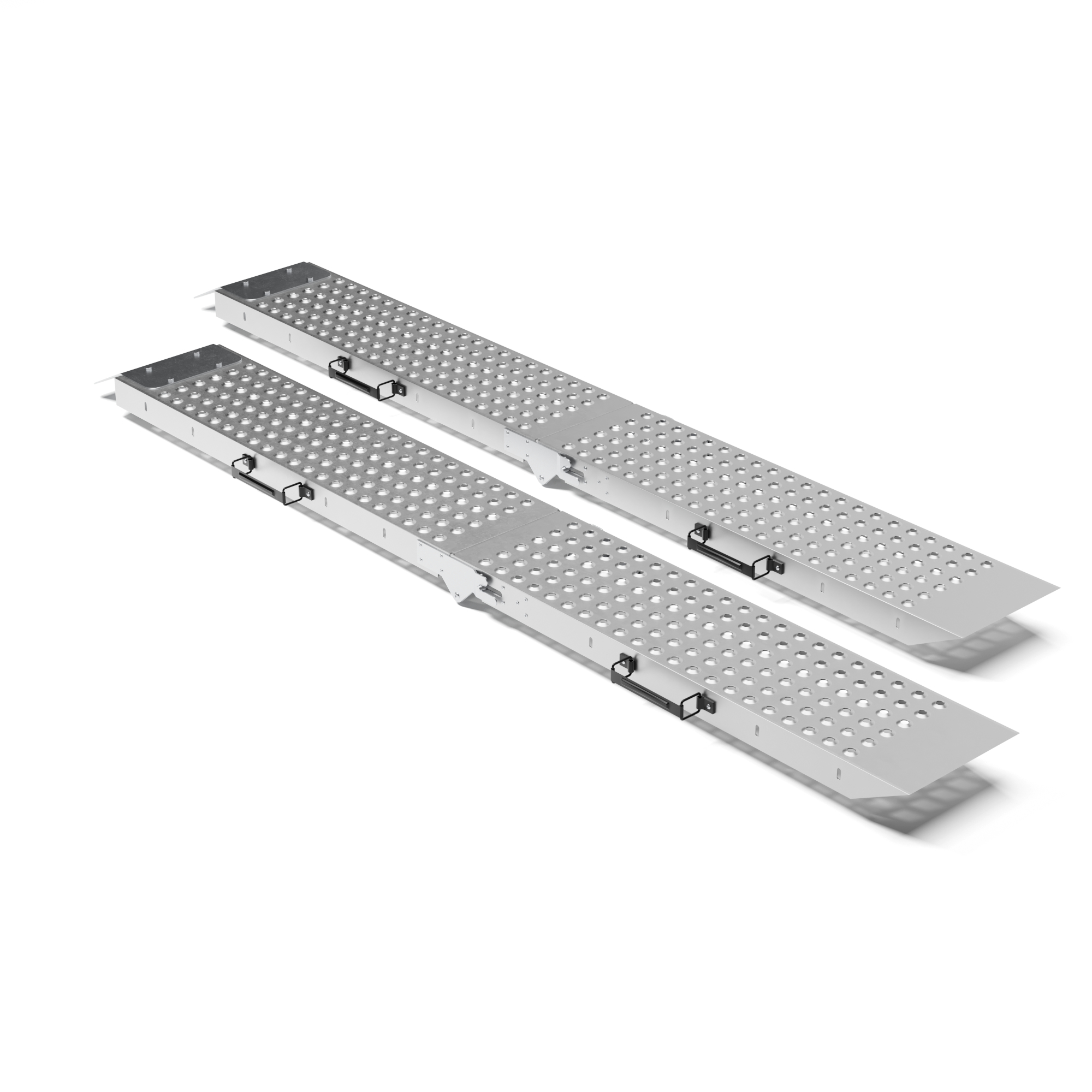 Auffahrrampe faltbar 180 x 22.5 cm 2er Set