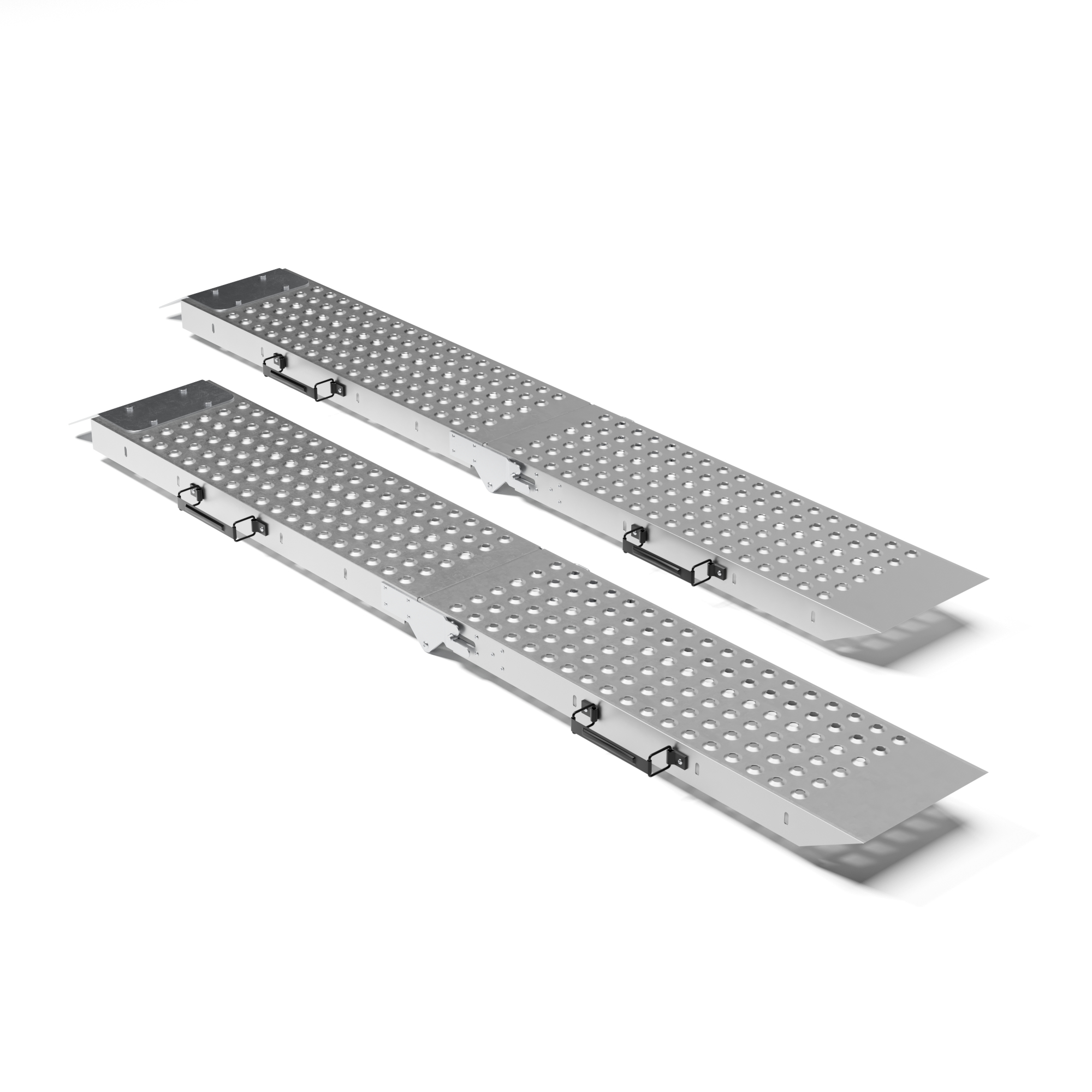 Auffahrrampe faltbar 160 x 22.5 cm 2er Set