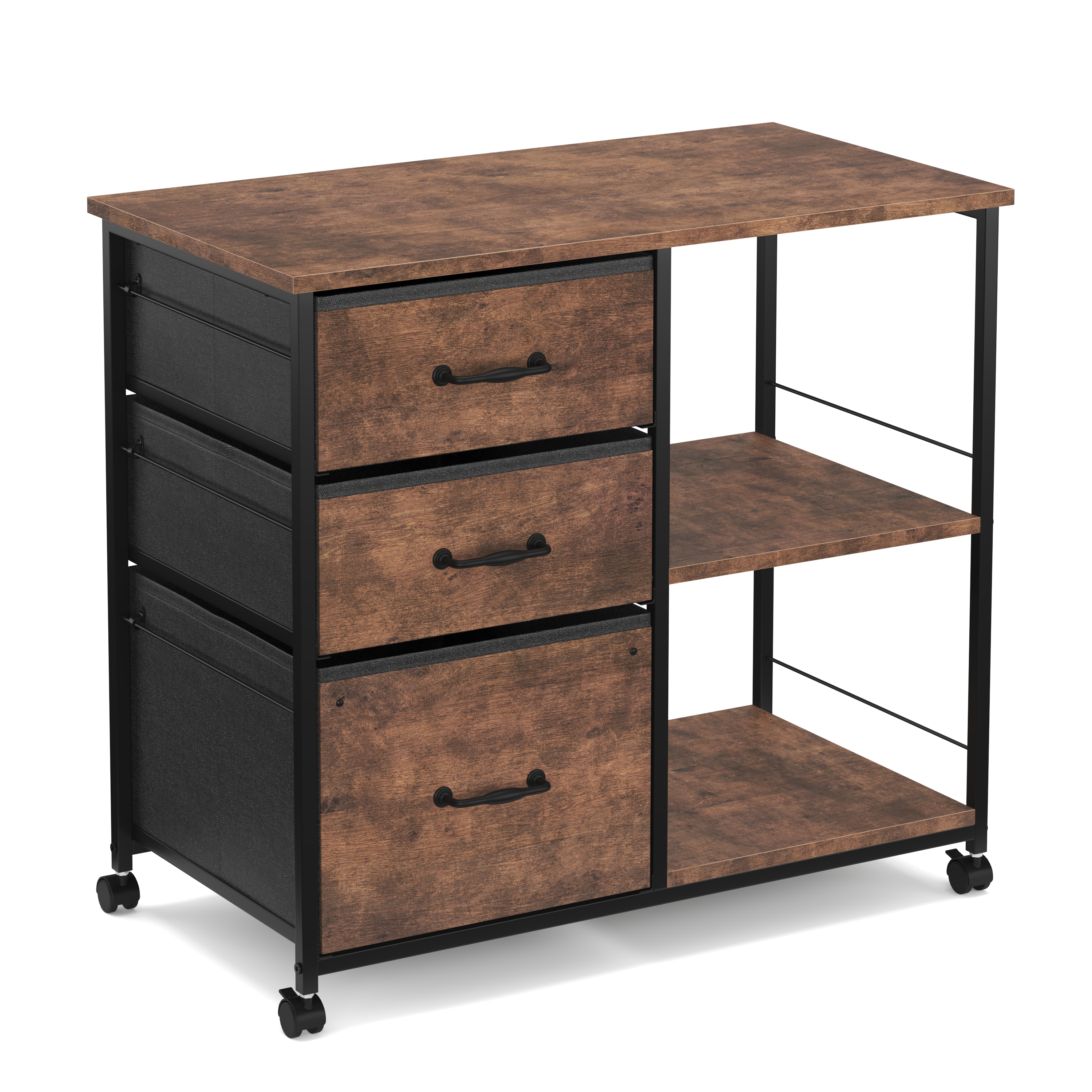 Korpus Vintage BONITA 75 x 68 x 40 cm 3 Schubladen