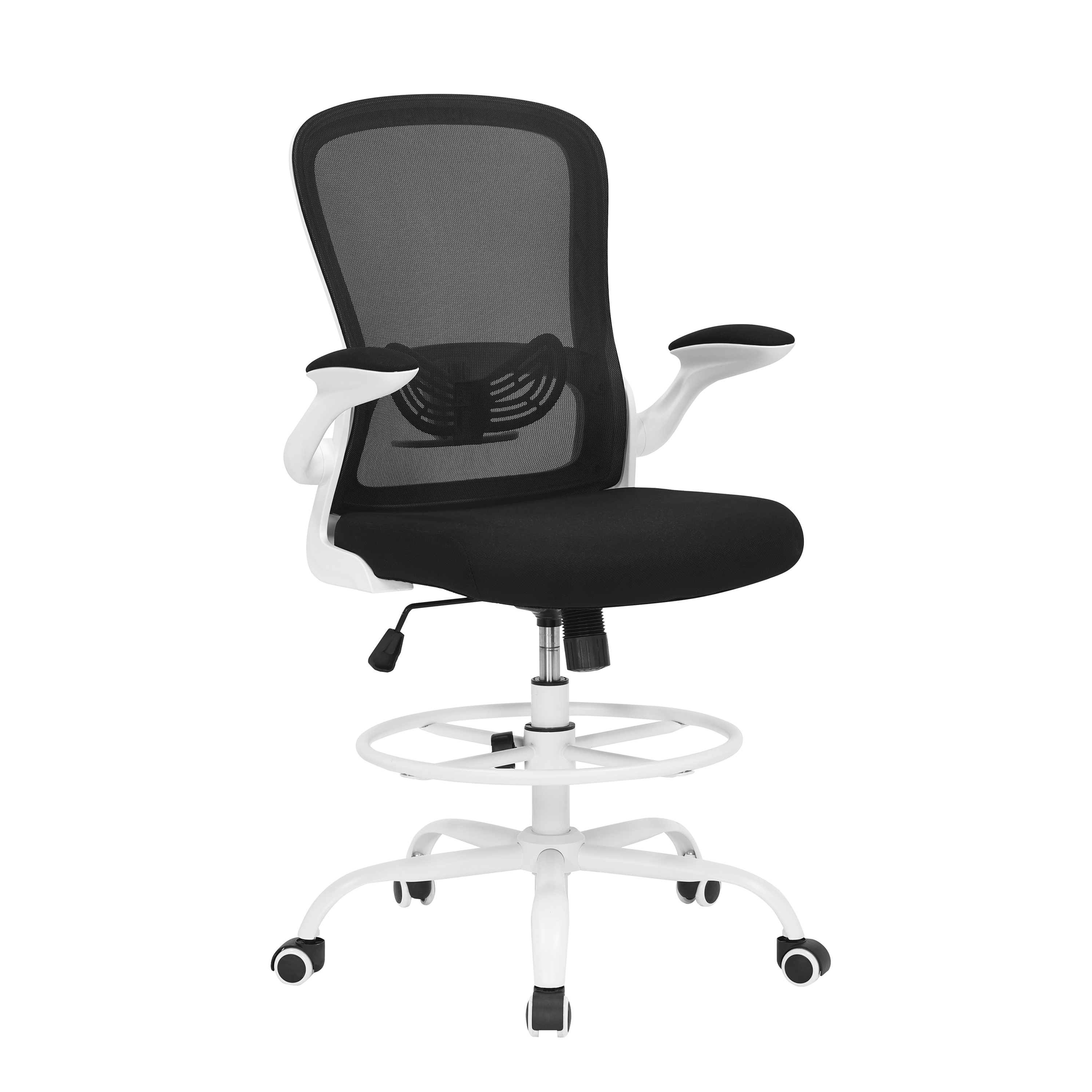 Bürostuhl MAKAR schwarz/weiss